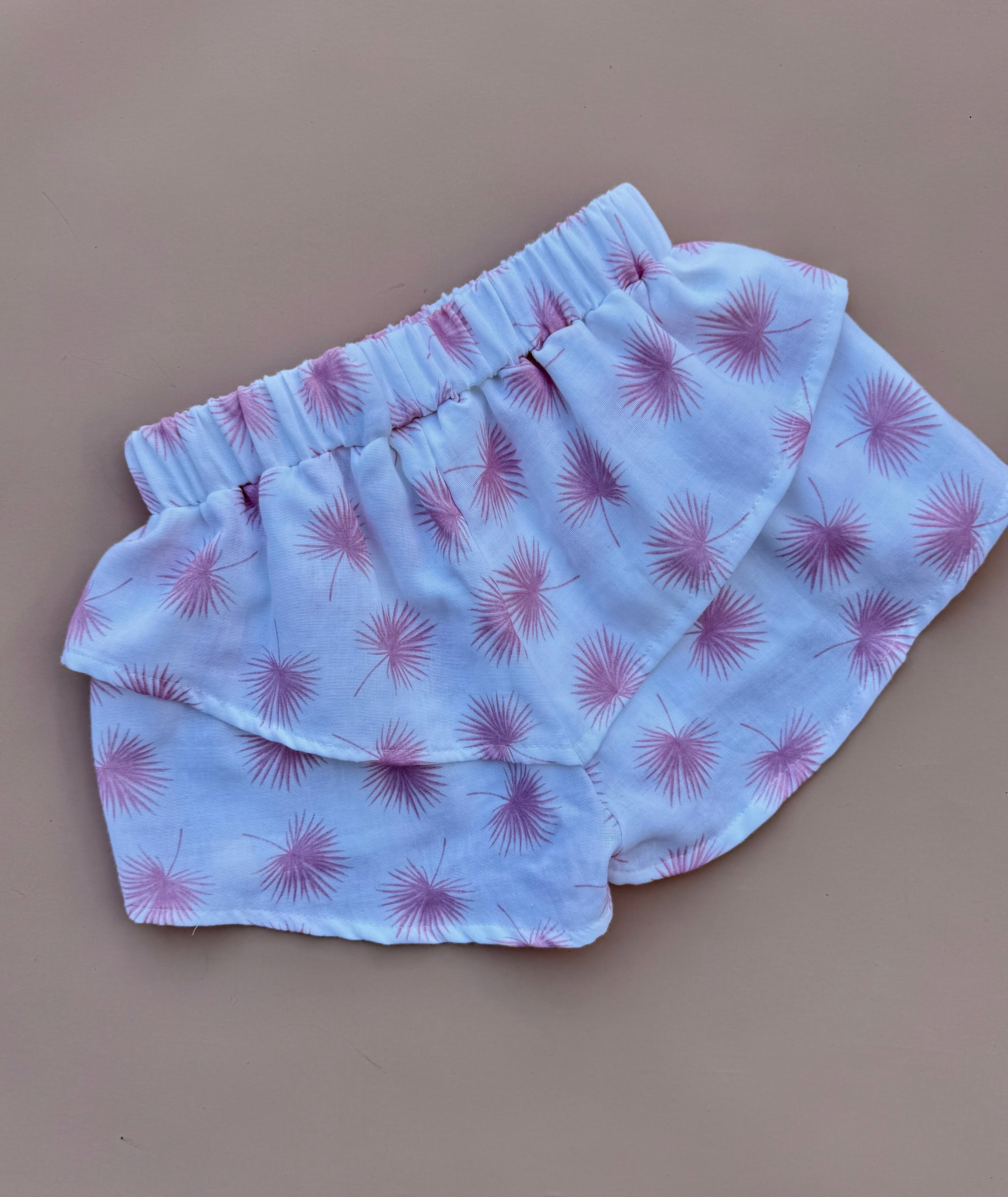 Kendall Shorts - Pink Palms