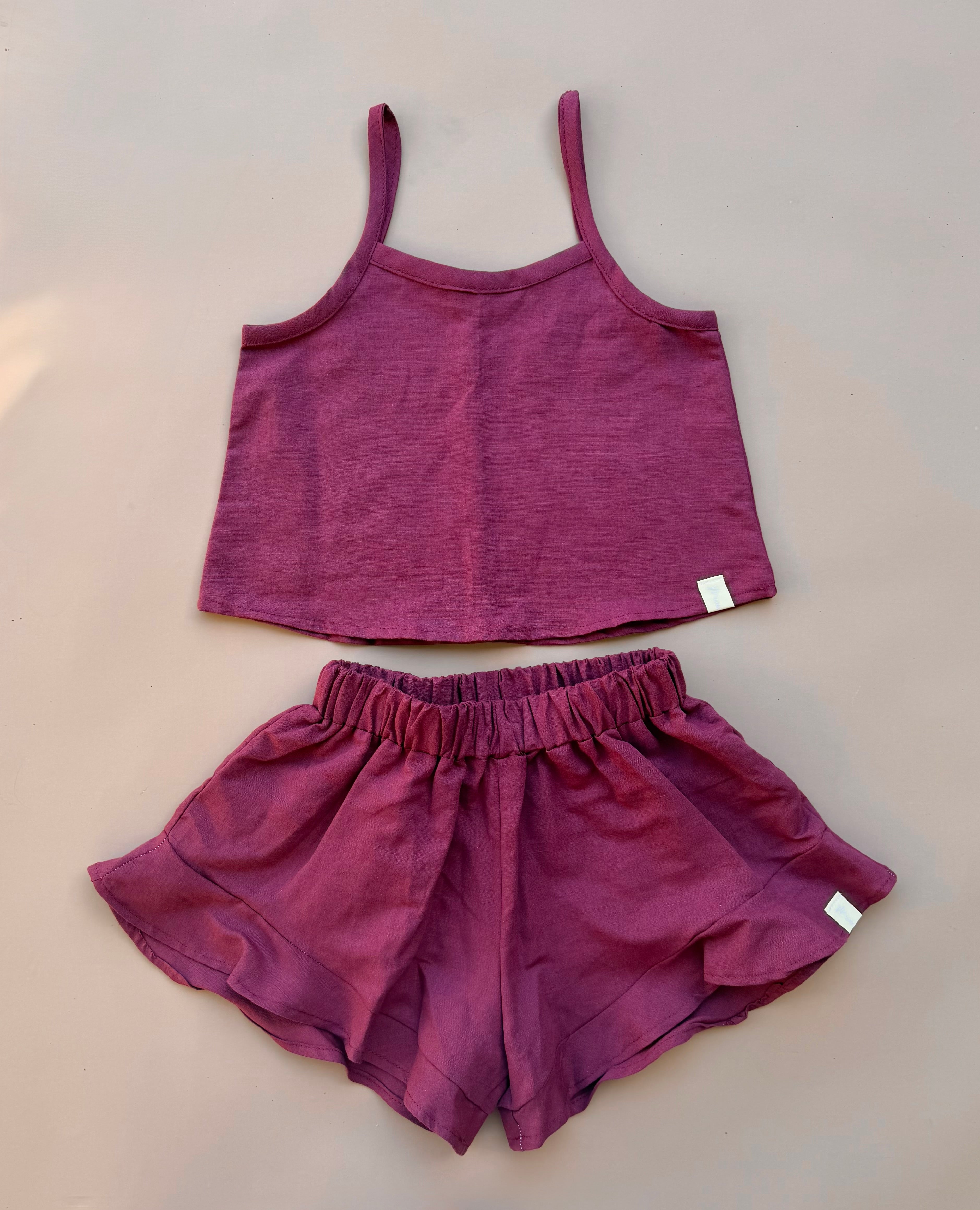 Mimi Shorts - Berry