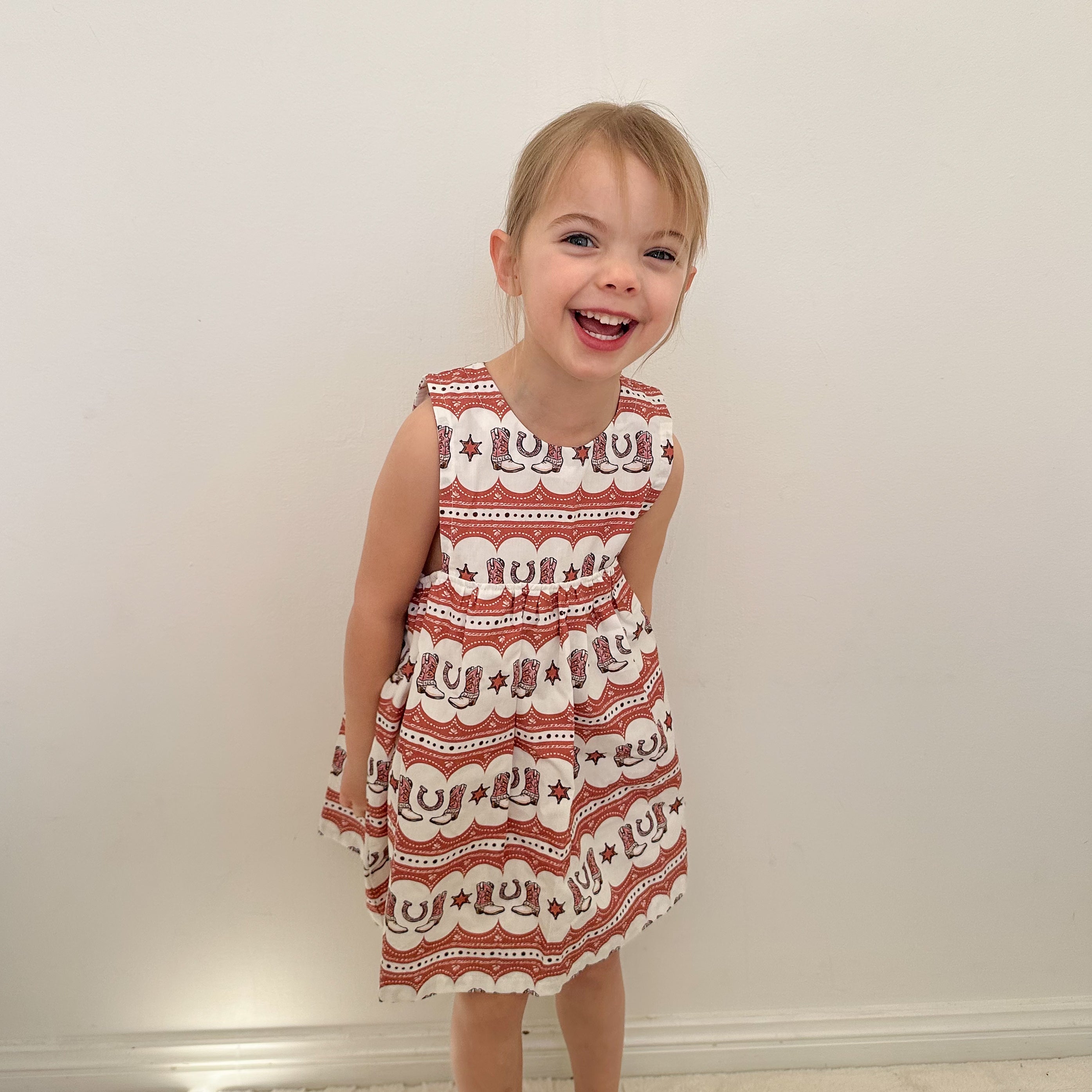 Minna Dress - Bootscootin Baby