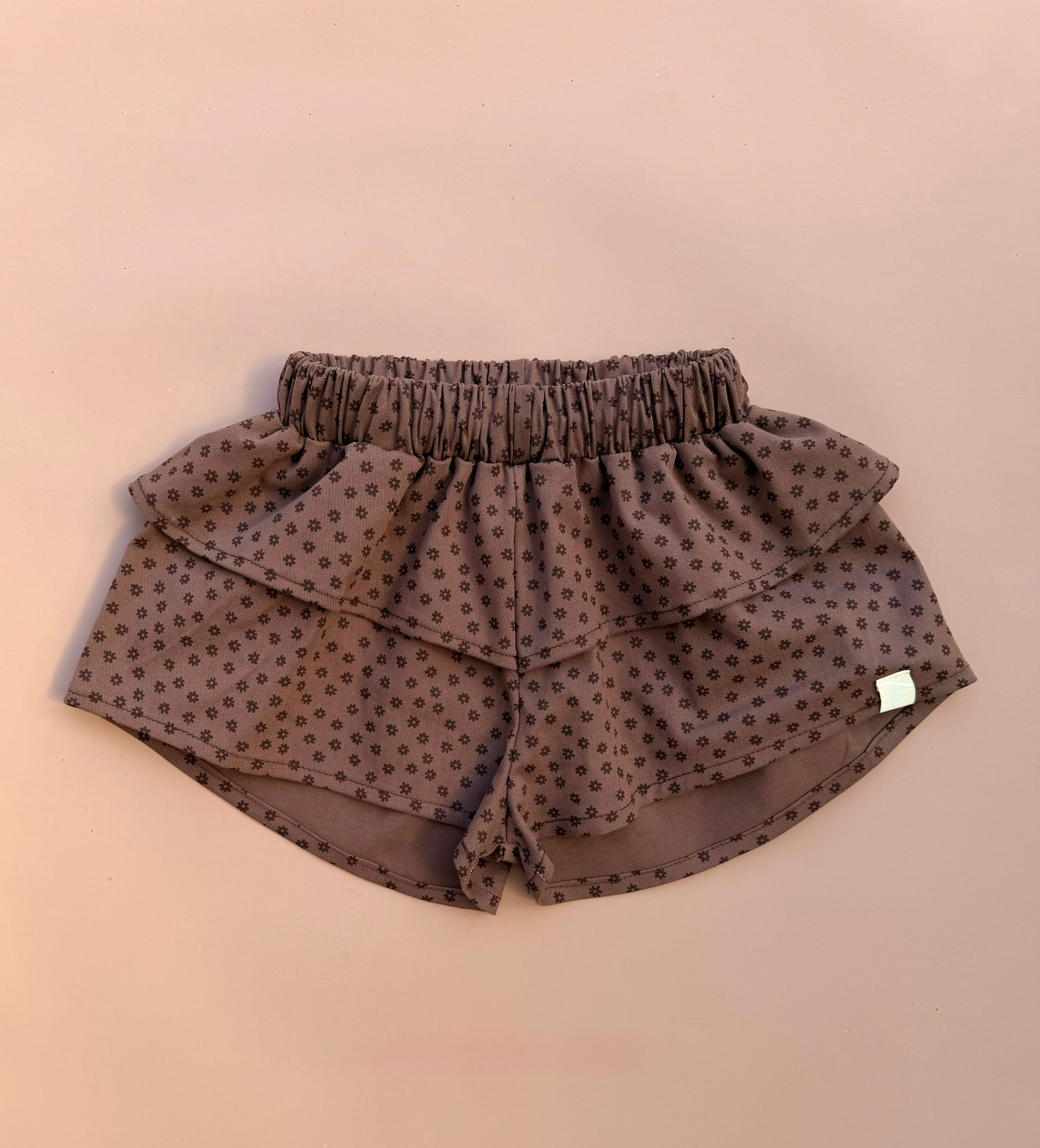 Kendall Shorts - Chocolate Floral