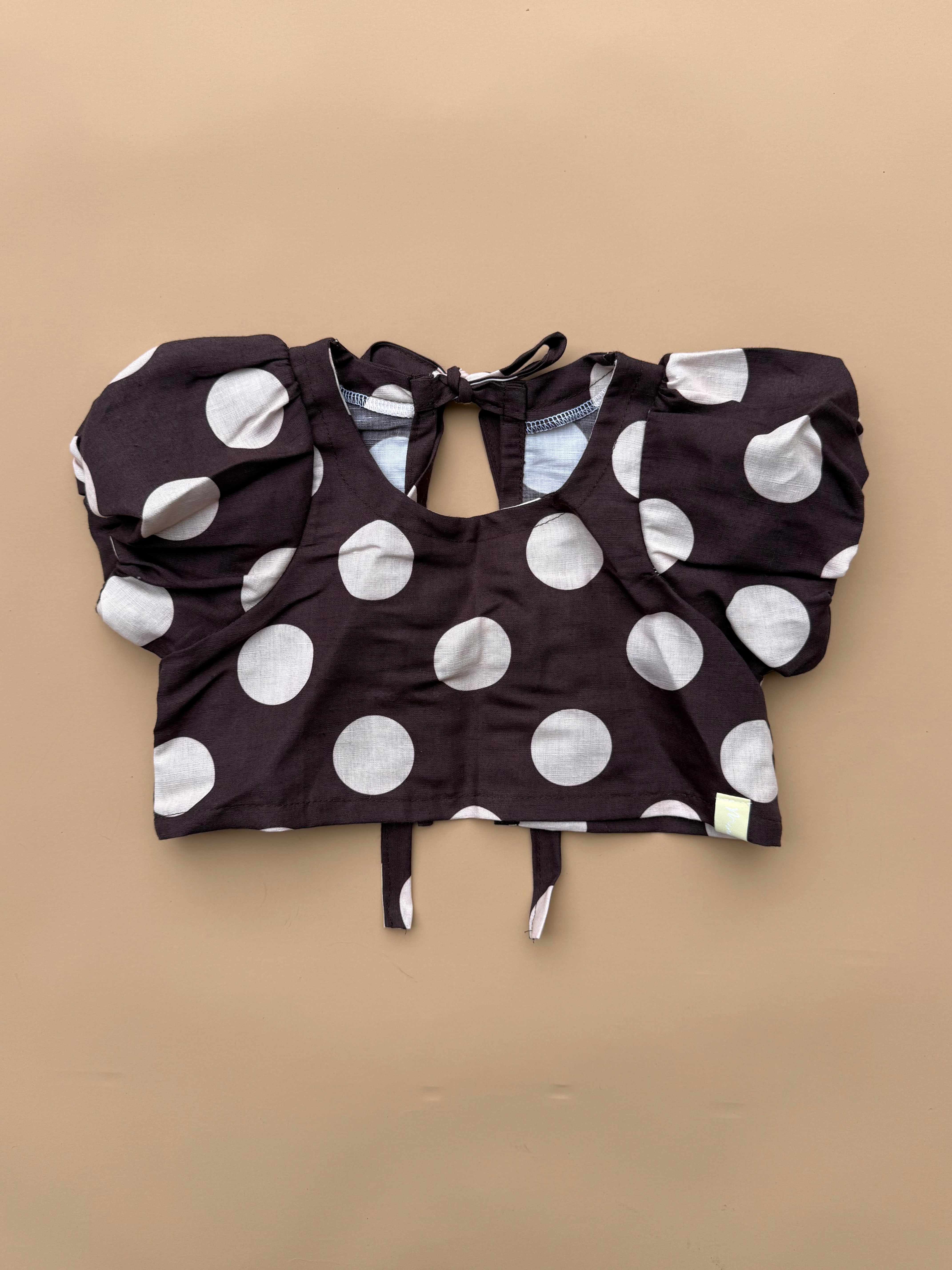Elora Top - Aubergine Spot