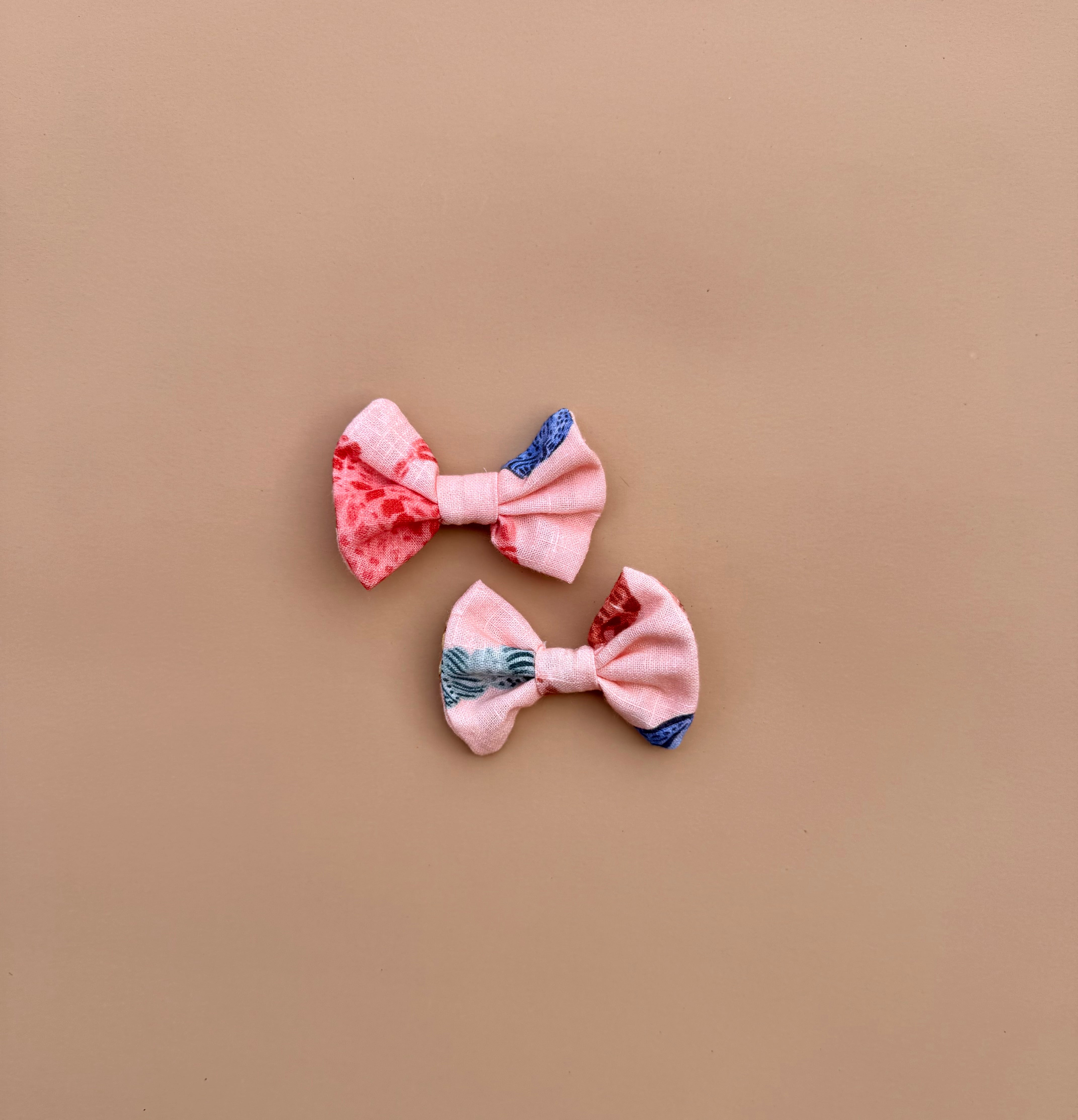 Bow Clip Set - Lobster Party