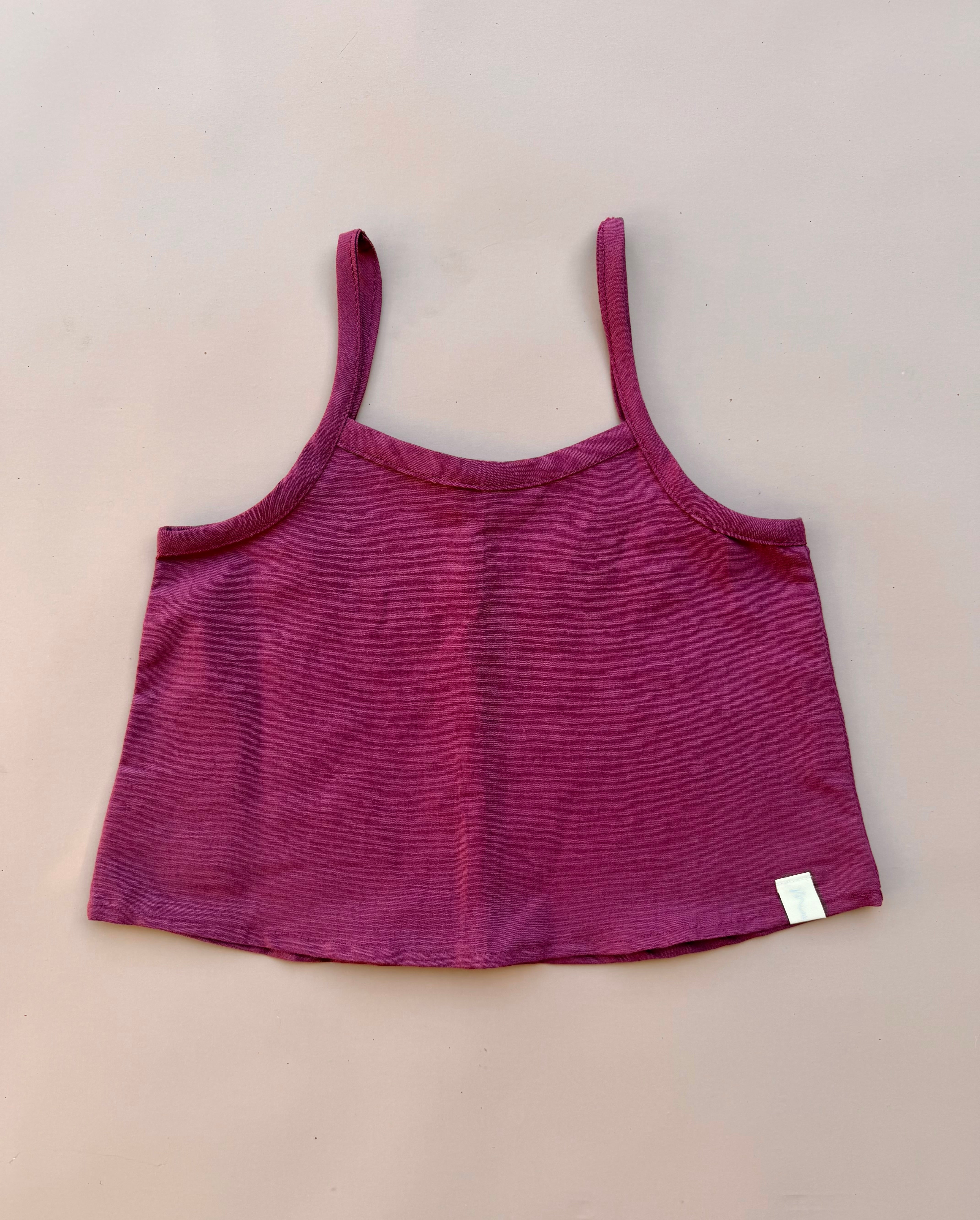 Cropped Cami - Berry