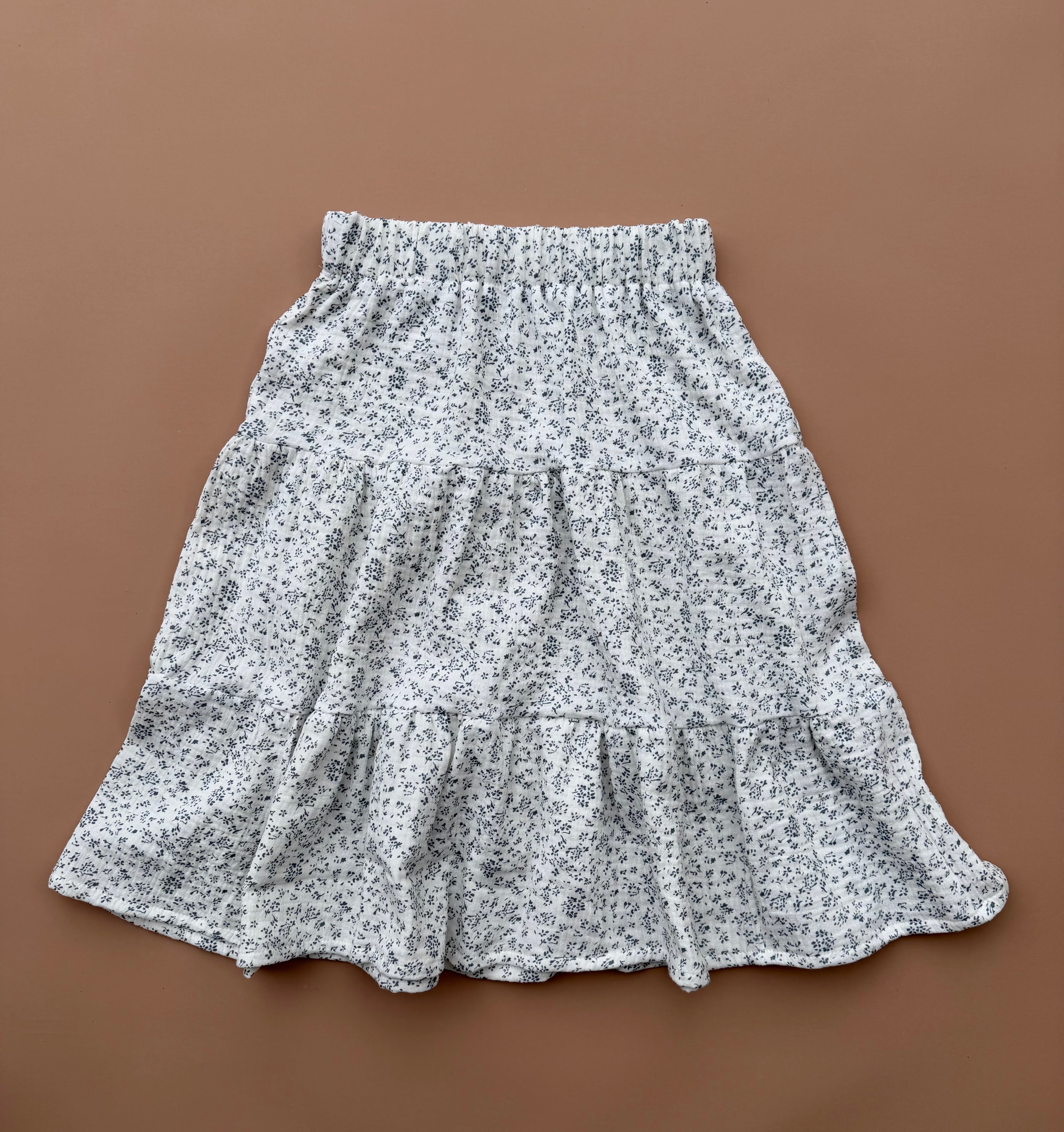 Tiered Maxi Skirt - Vintage Floral