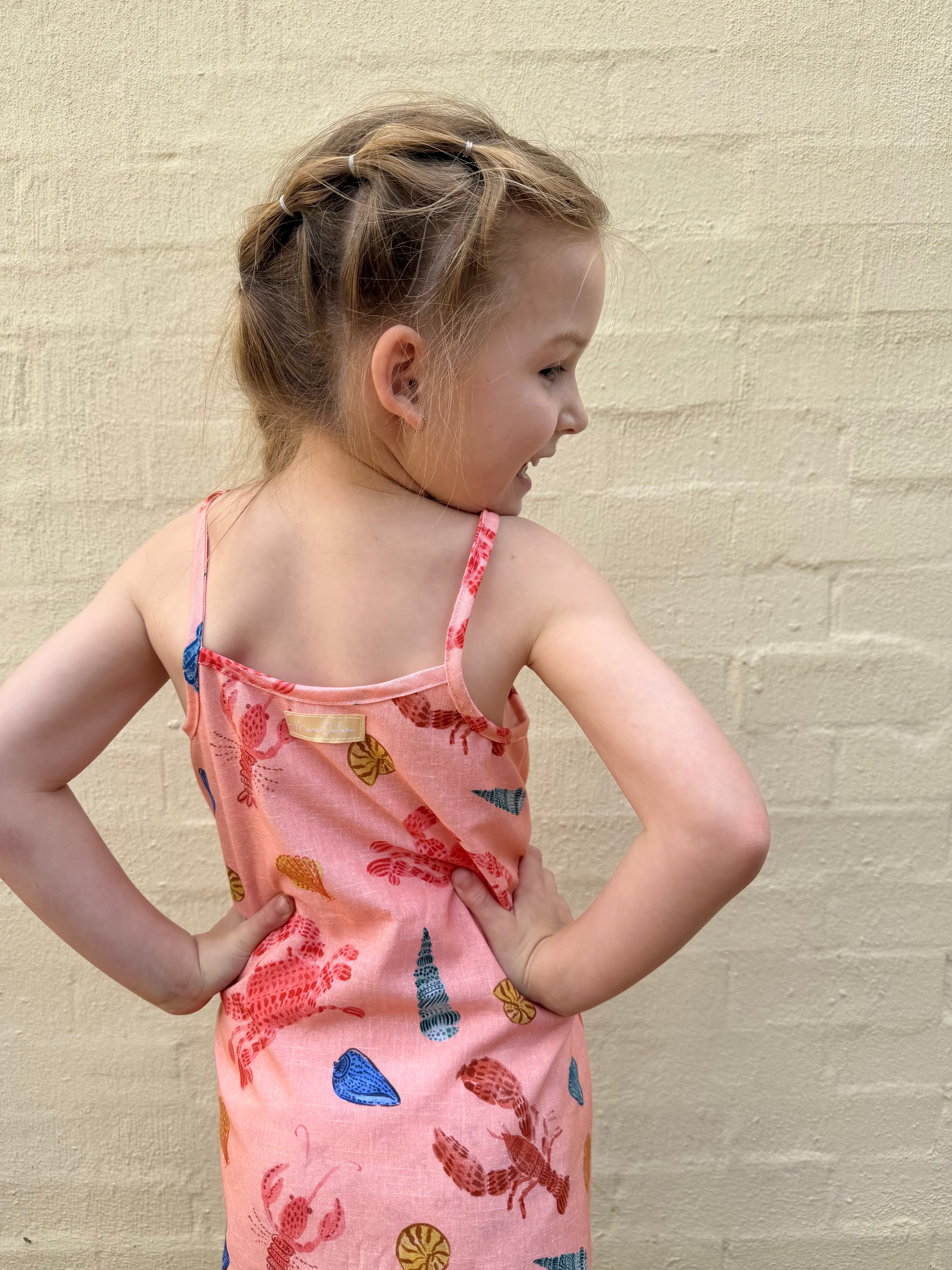 Cami Dress - Lobster Party