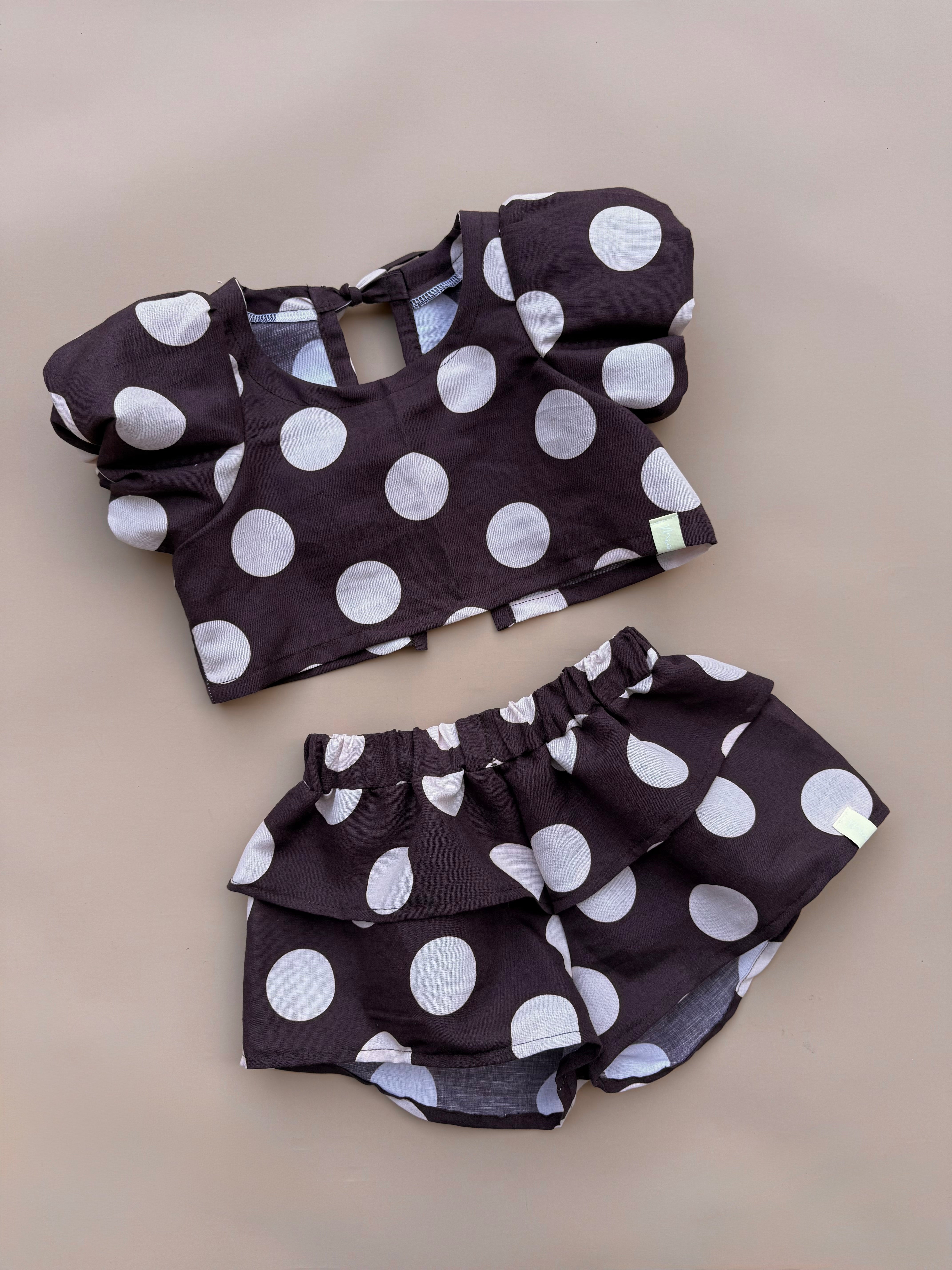 Elora Top - Aubergine Spot