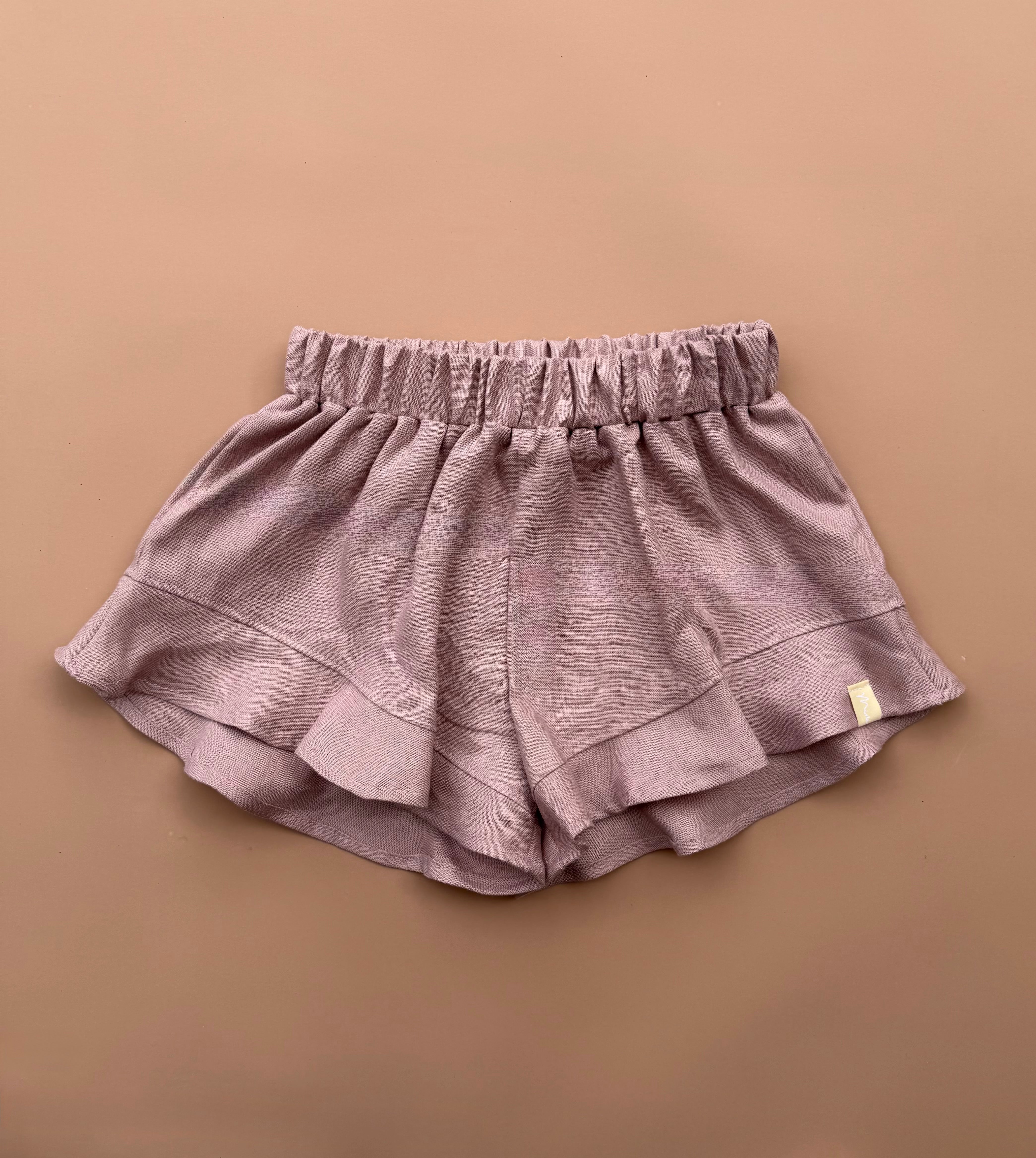 Mimi Shorts - Musk Linen