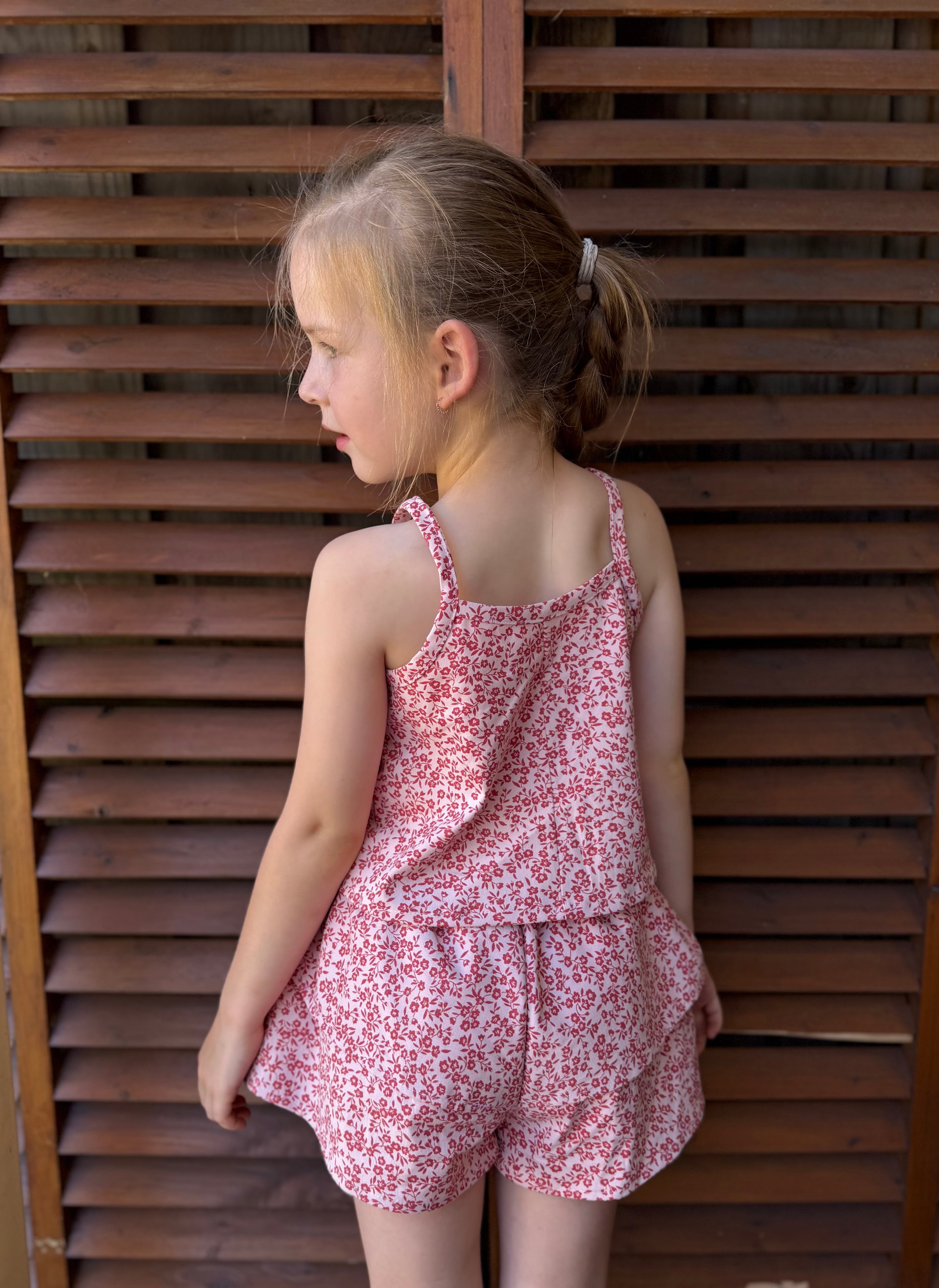 Cropped Cami - Jaime Floral