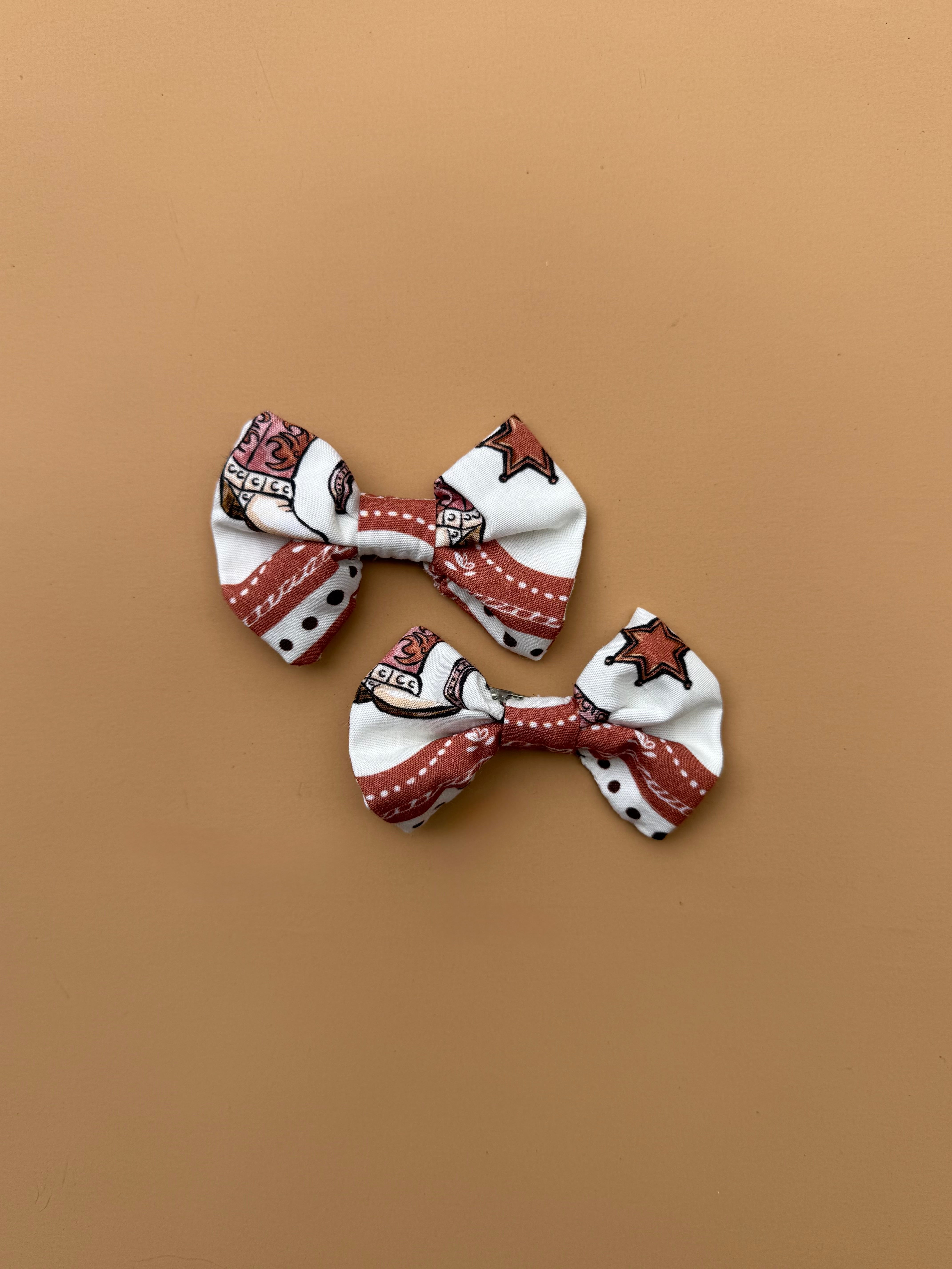 Bow Clip Set - Bootscootin Baby