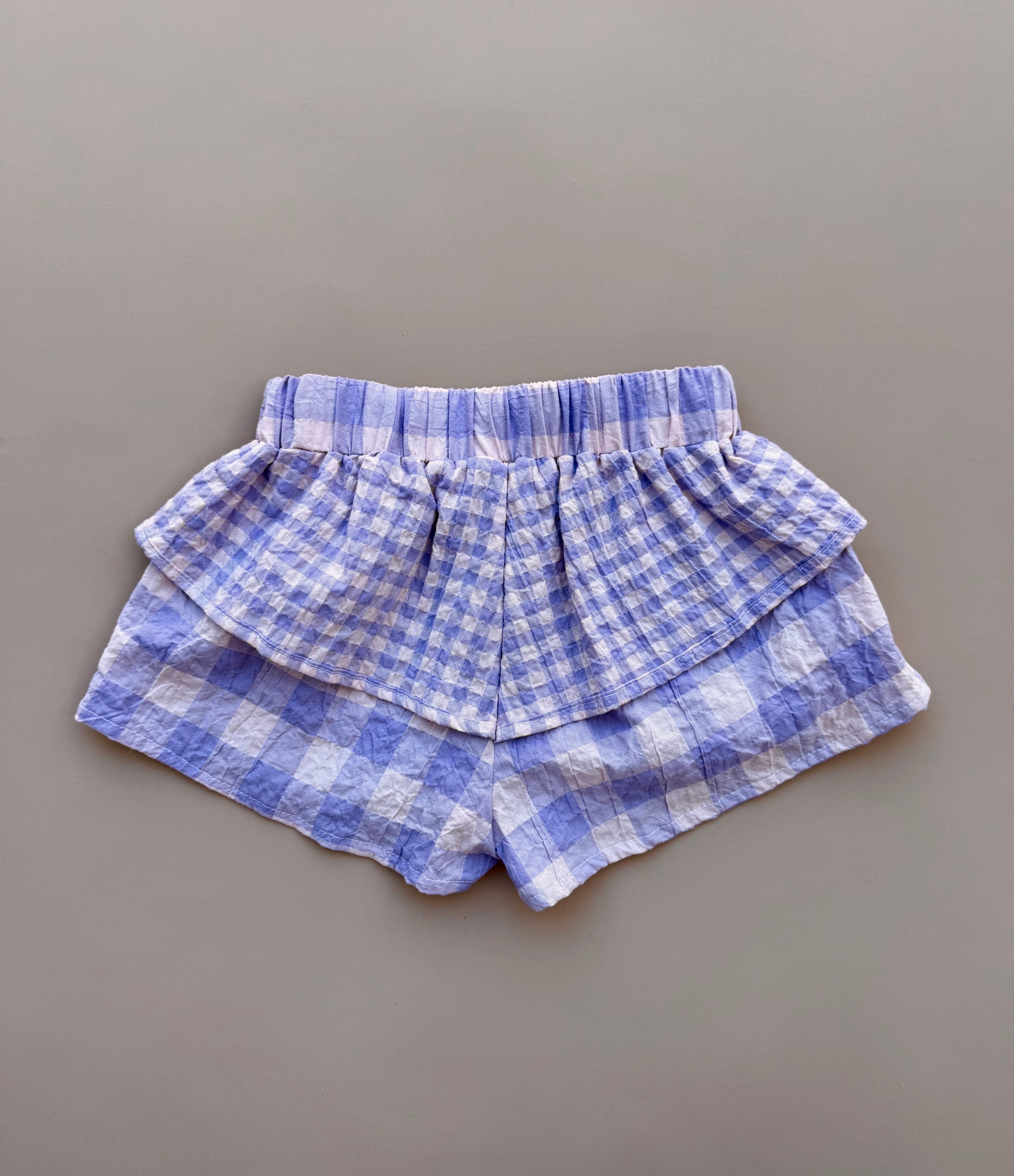 Kendall Shorts - Pink & Purple Gingham