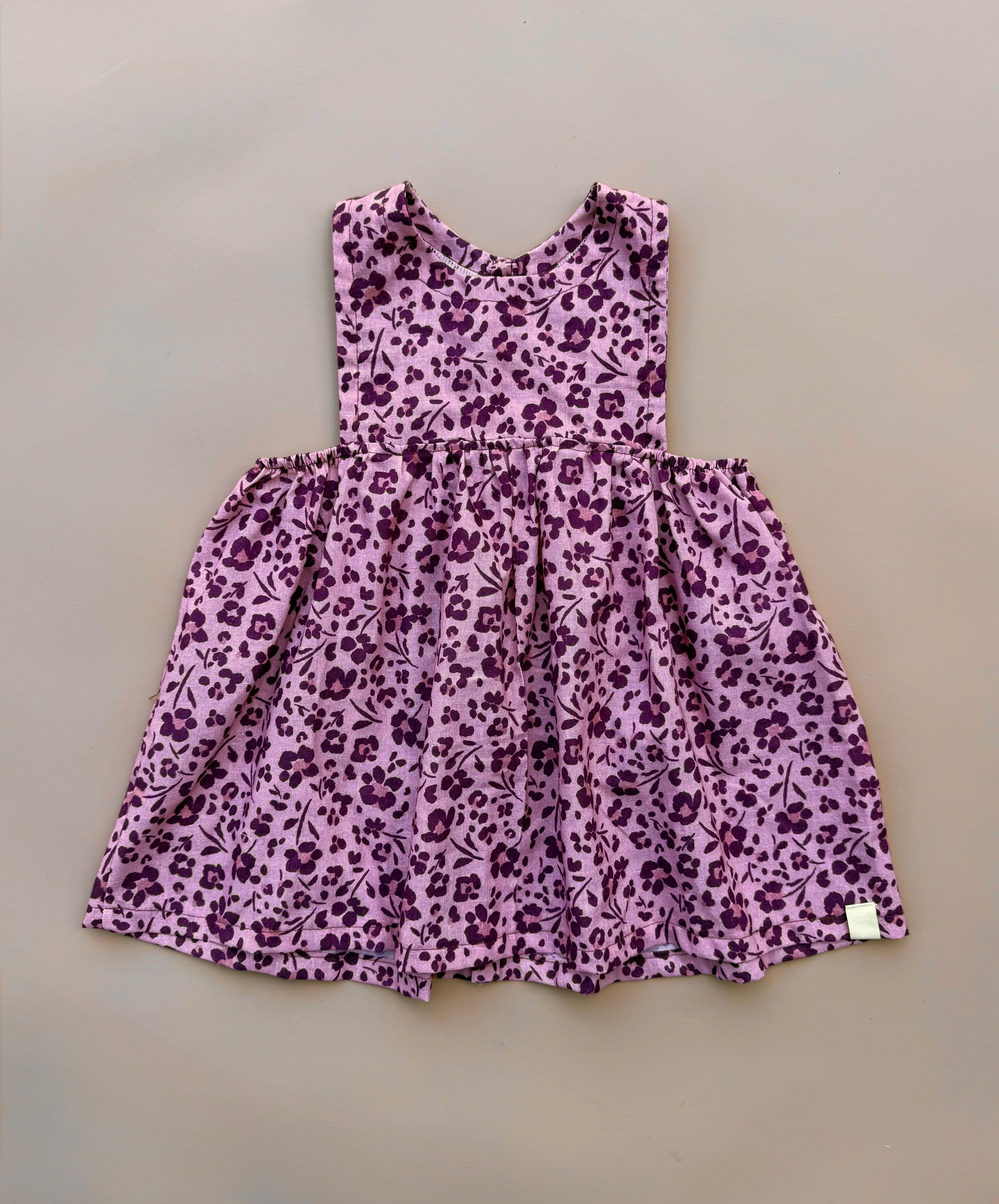 Minna Dress - Animal Floral