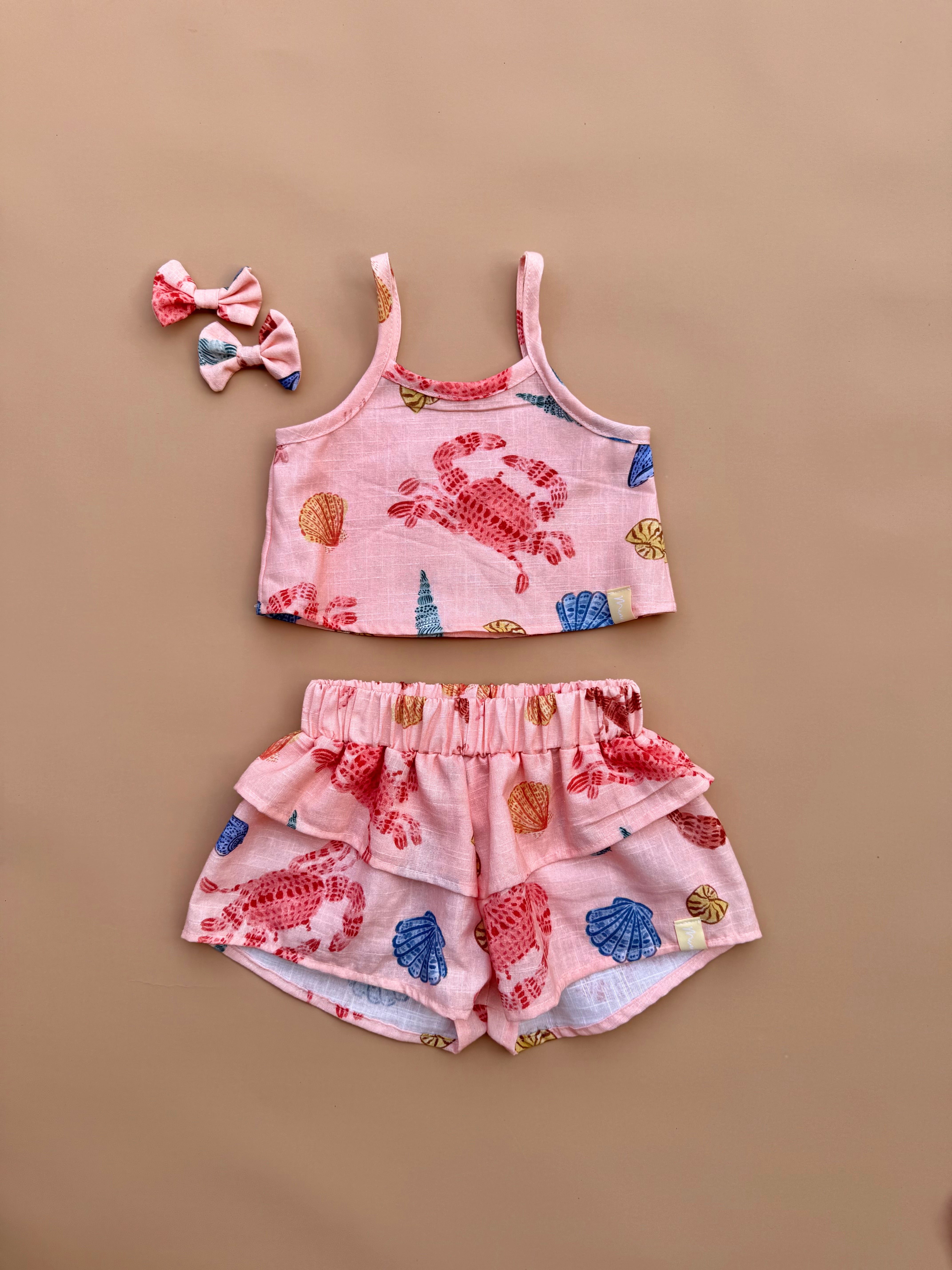 Kendall Shorts - Lobster Party