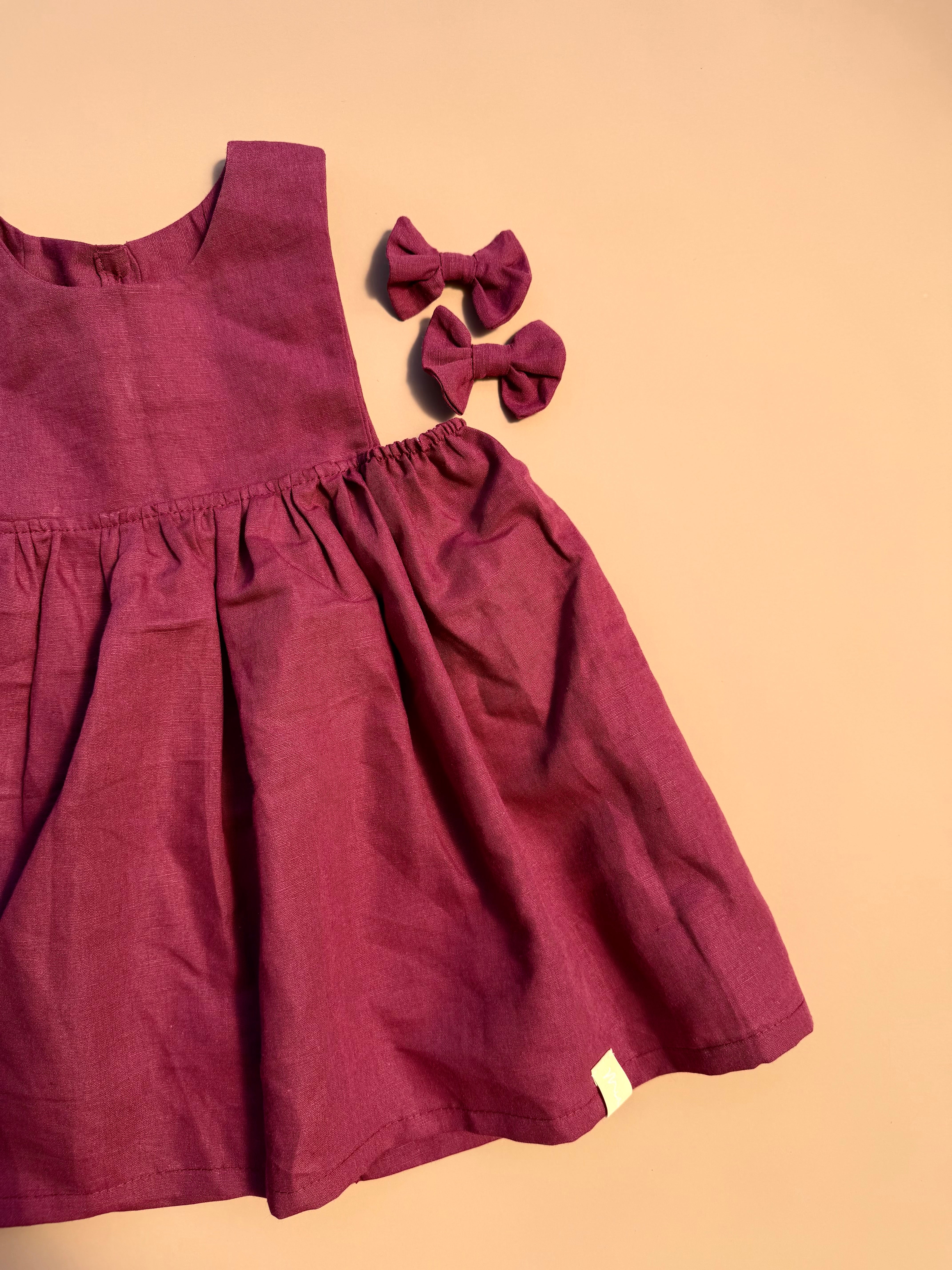Minna Dress - Berry