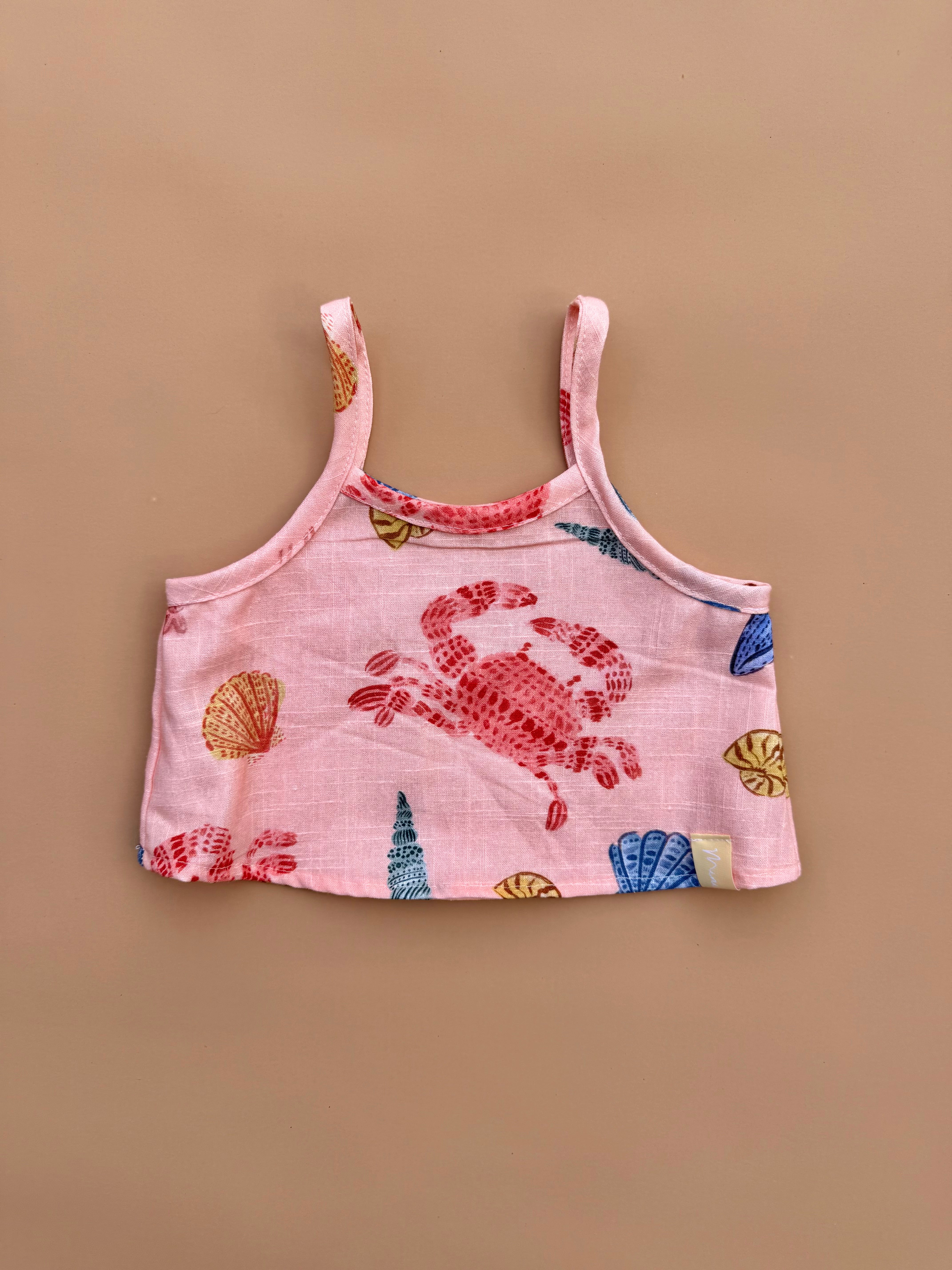 Cropped Cami - Lobster Party