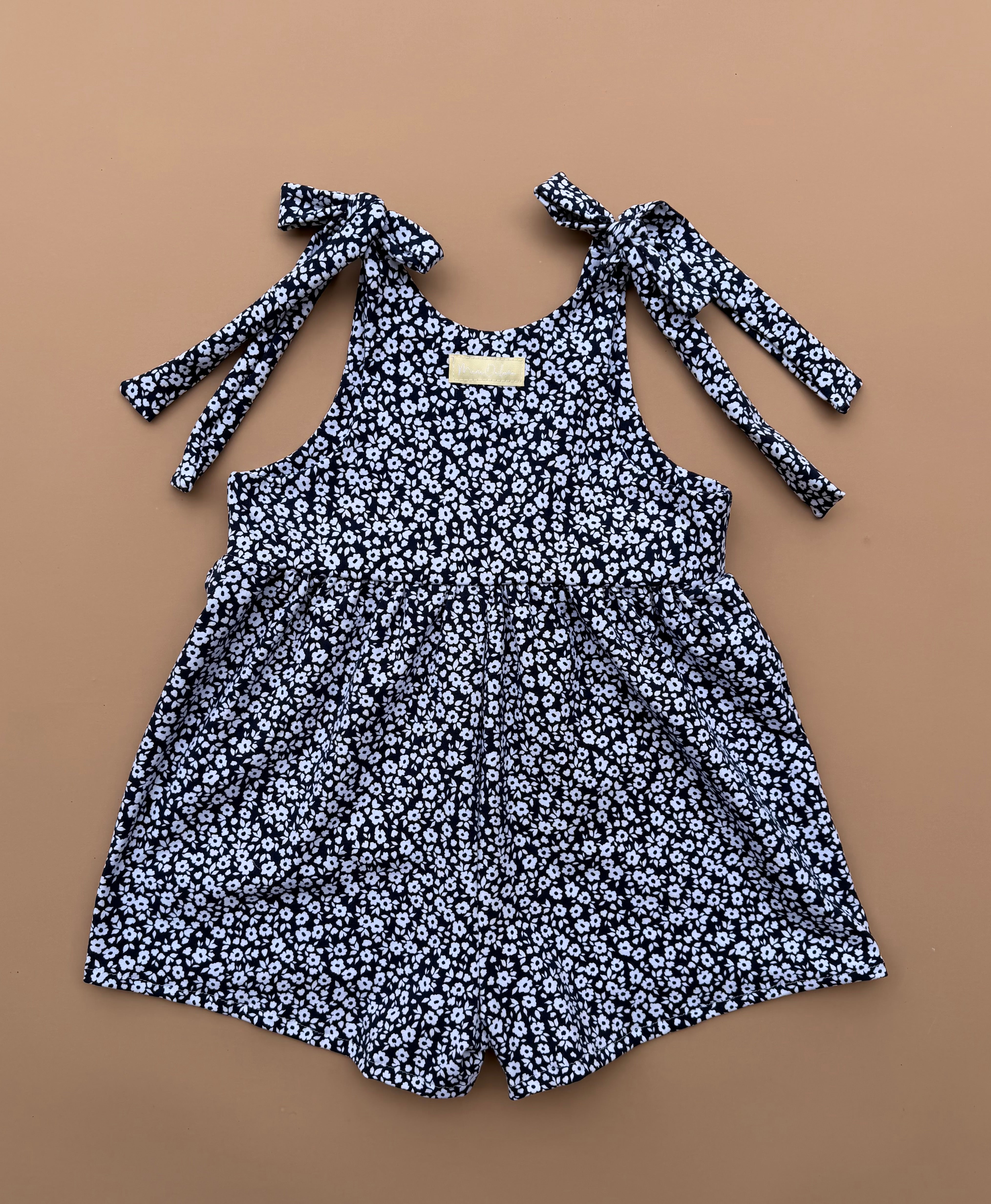 Hallie Playsuit - Navy Blooms