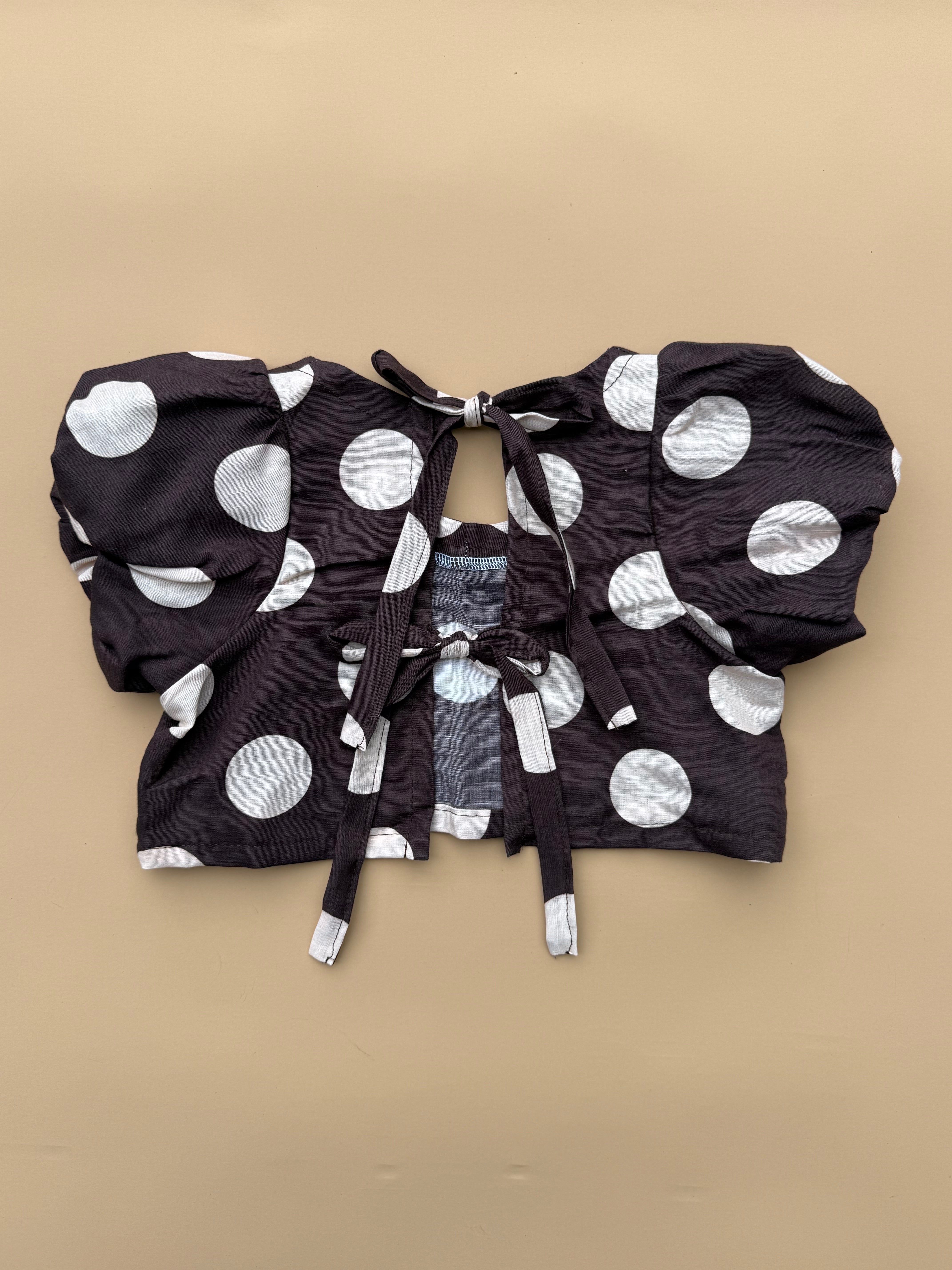 Elora Top - Aubergine Spot