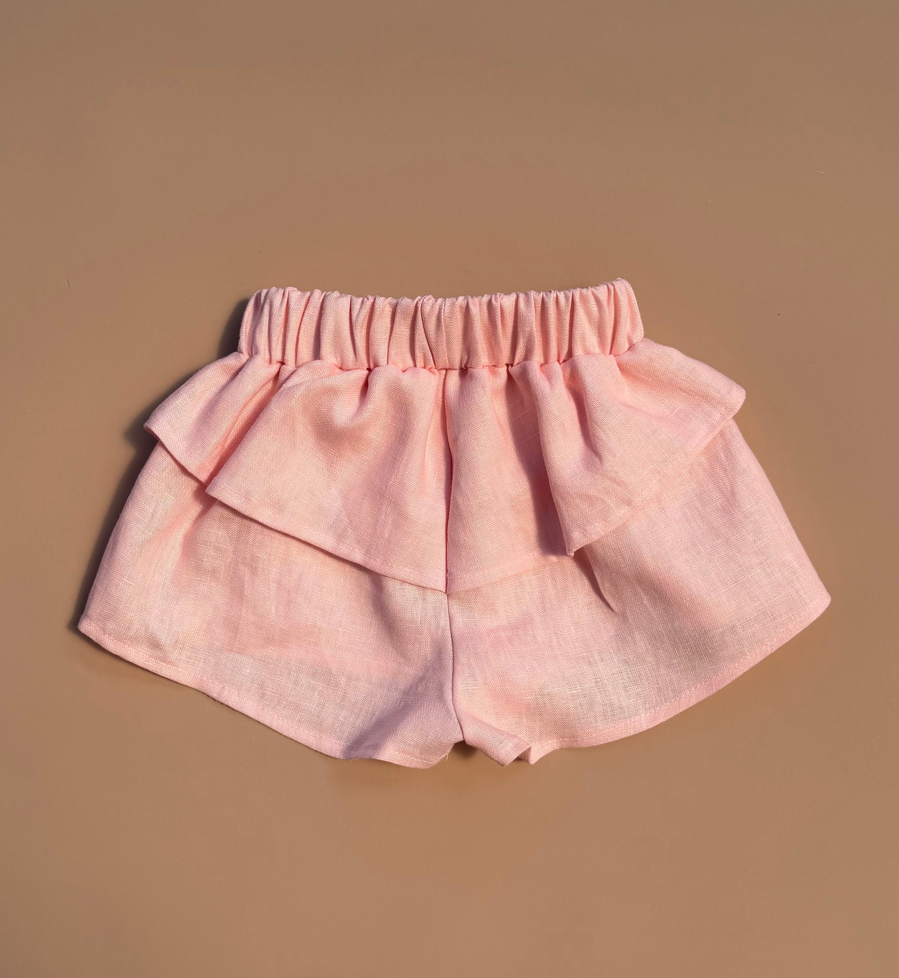 Kendall Shorts - Candy Linen