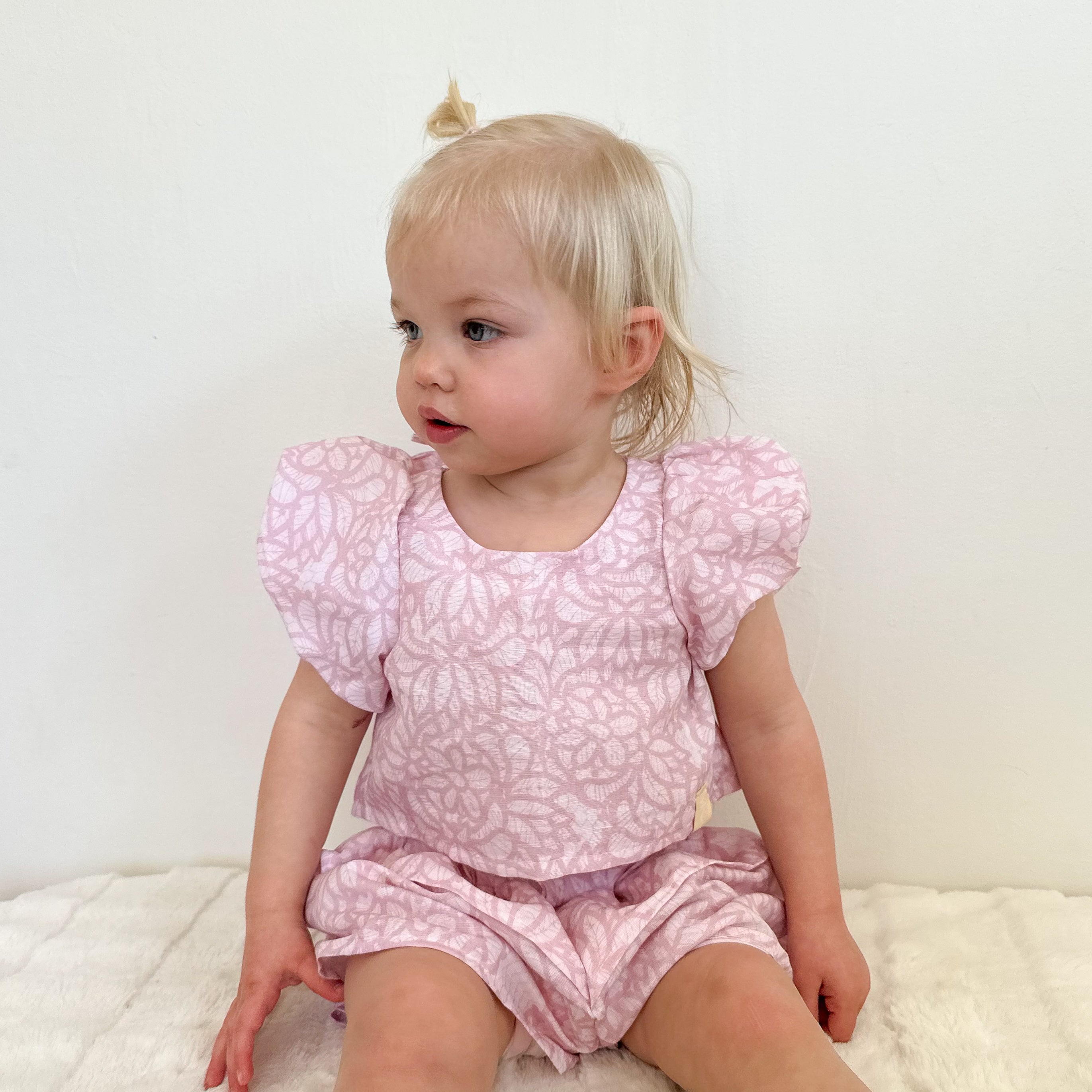 Elora Top - Pink Paisley