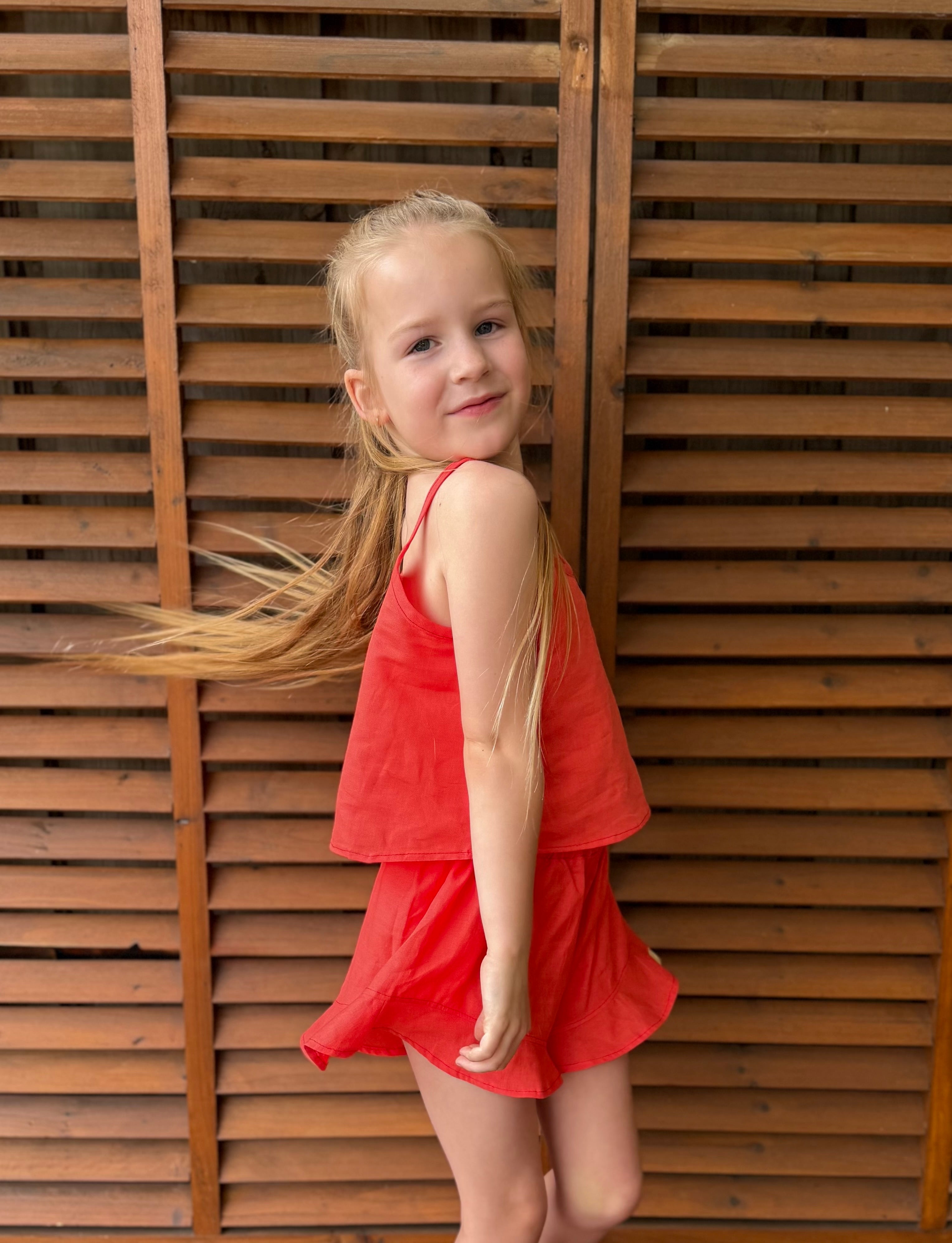 Mimi Shorts - Cayenne