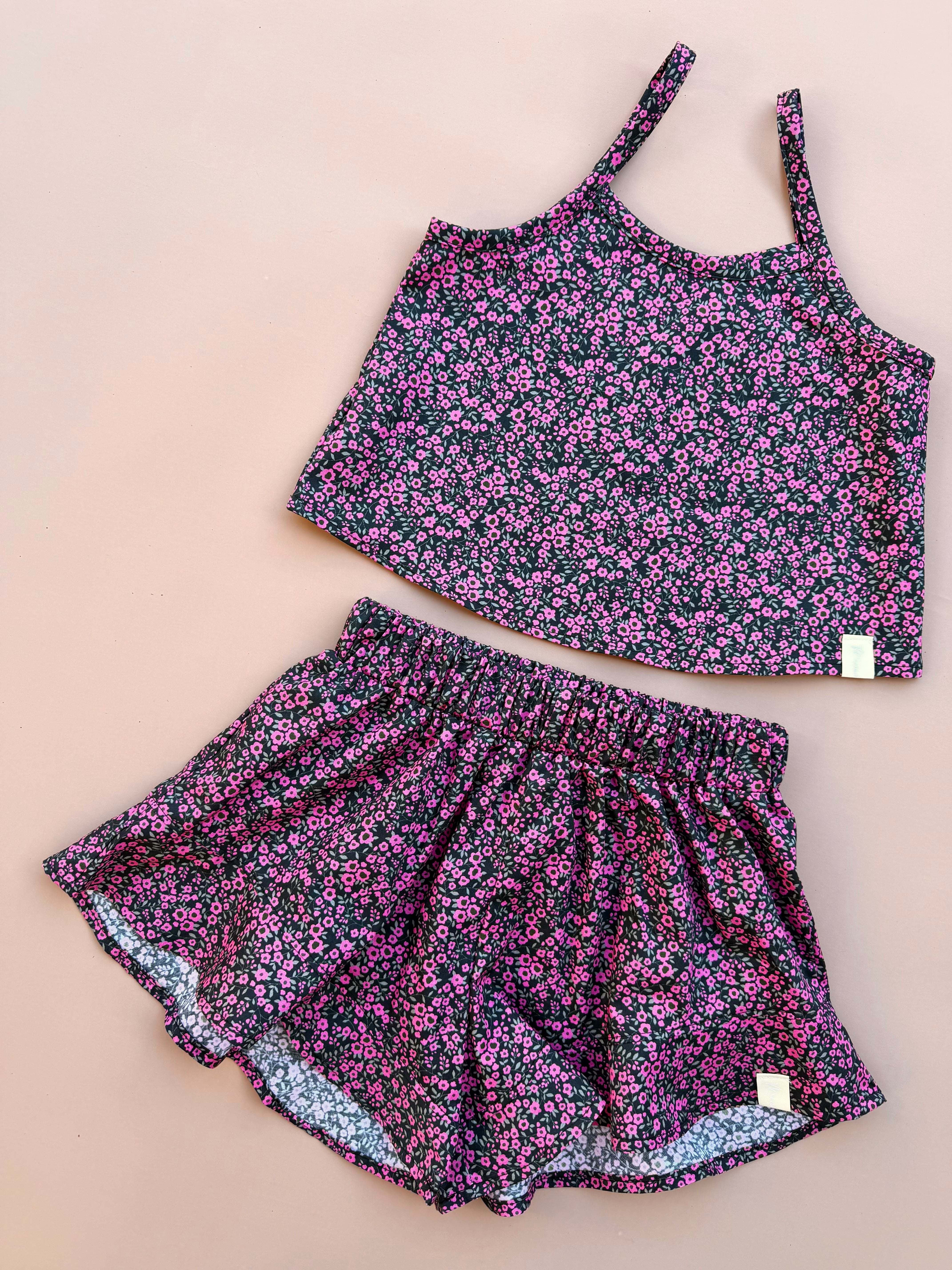 Cropped Cami - Pippa Floral