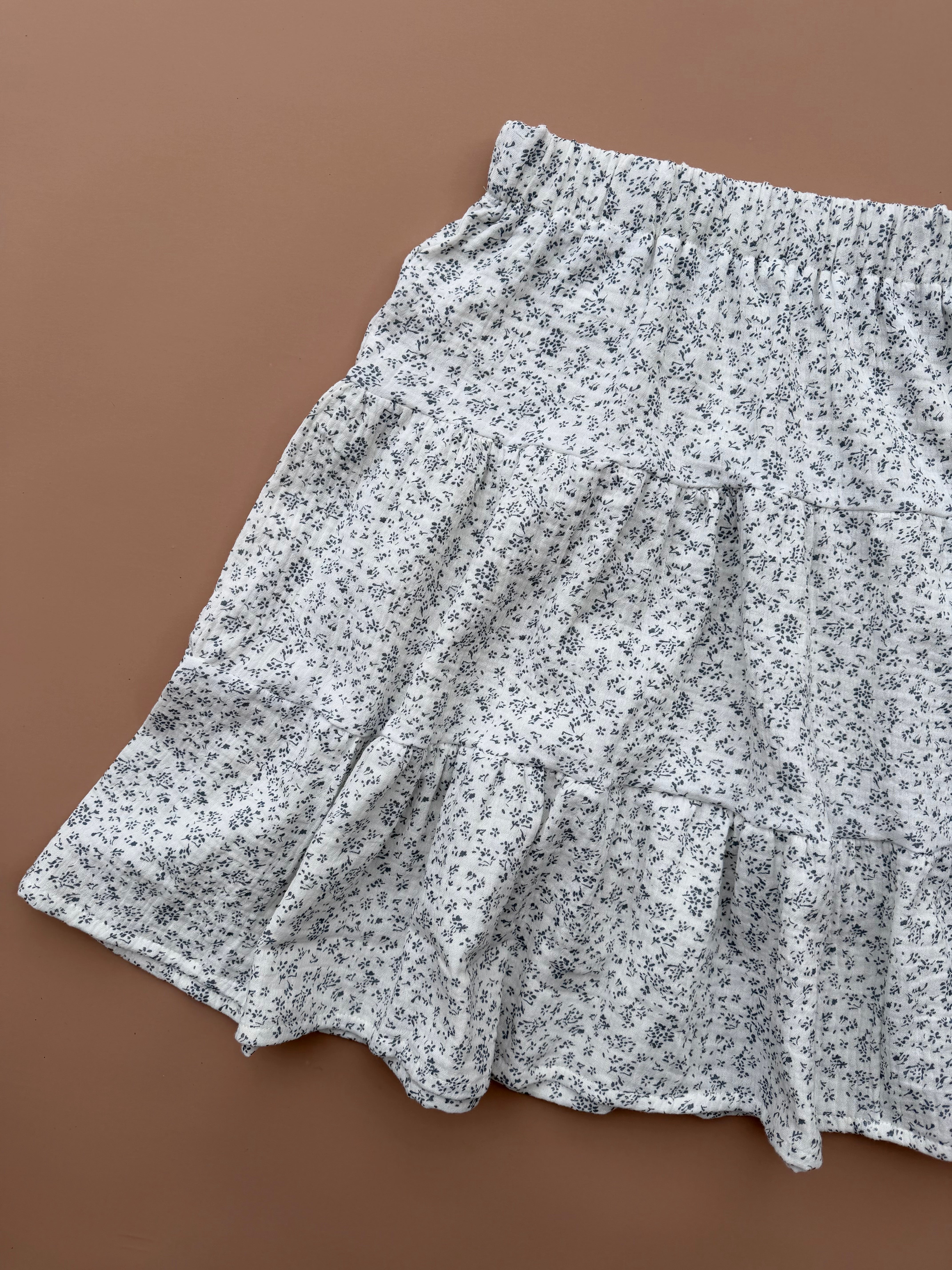 Tiered Maxi Skirt - Vintage Floral