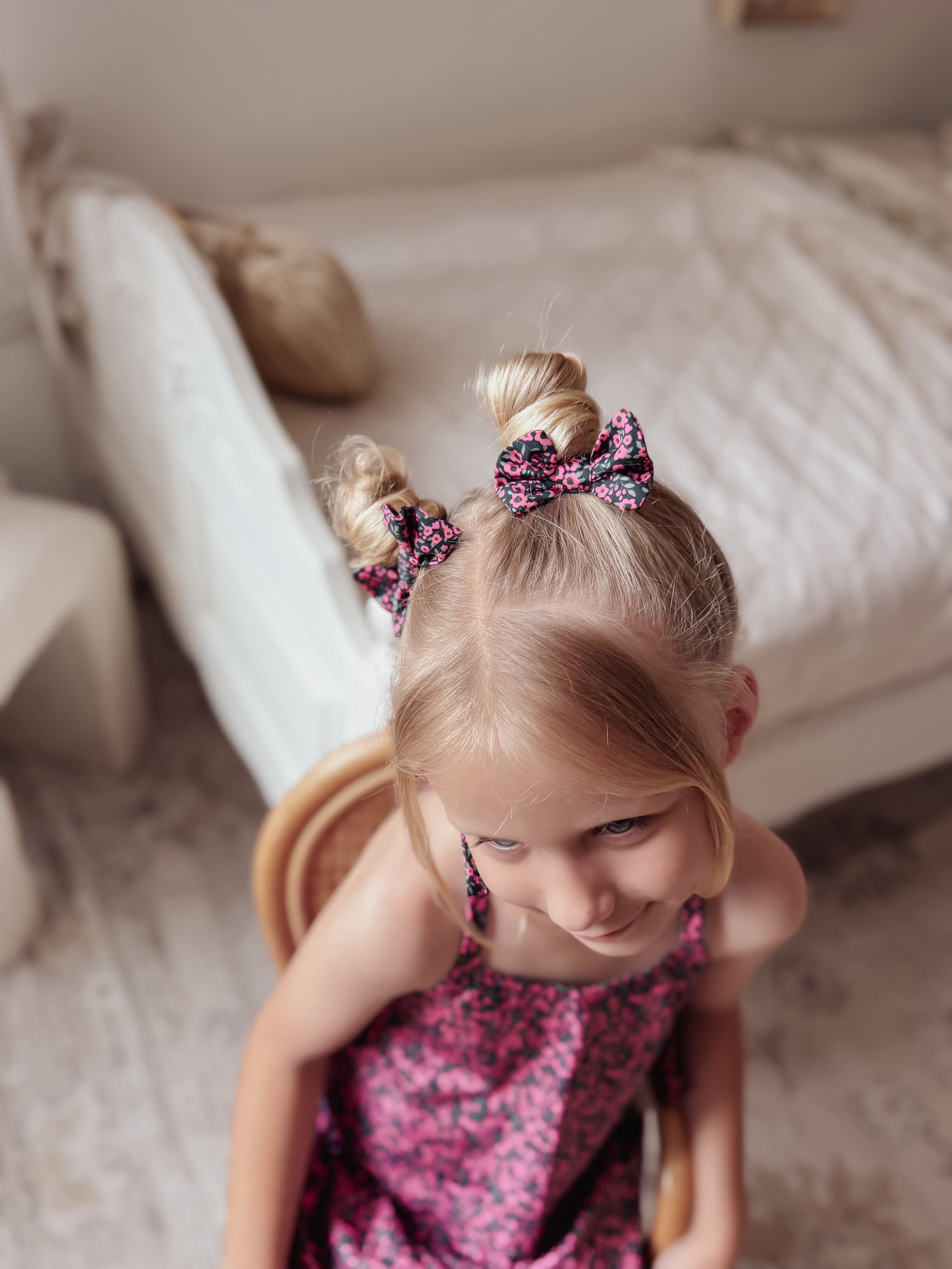 Bow Clip Set - Pippa Floral