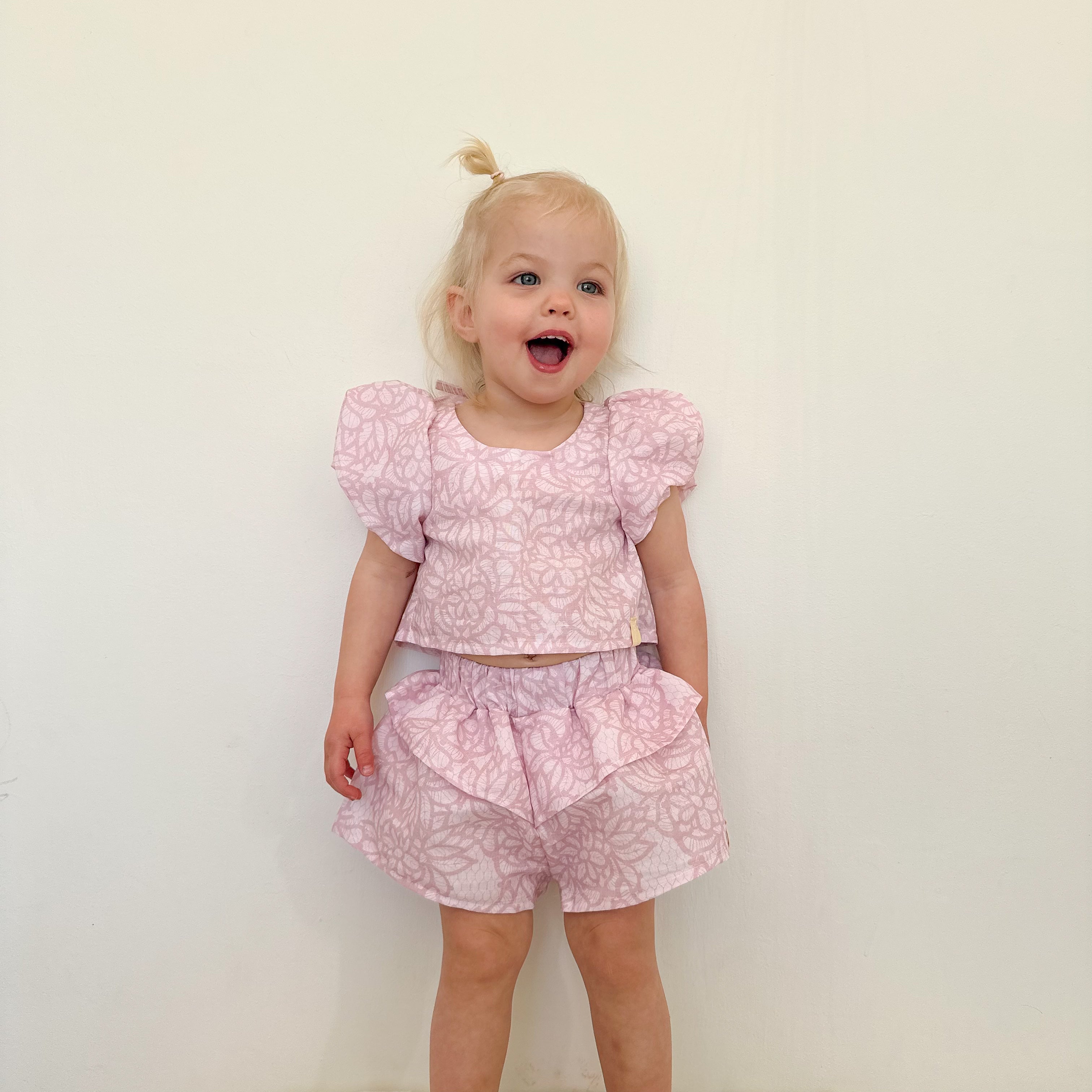 Elora Top - Pink Paisley