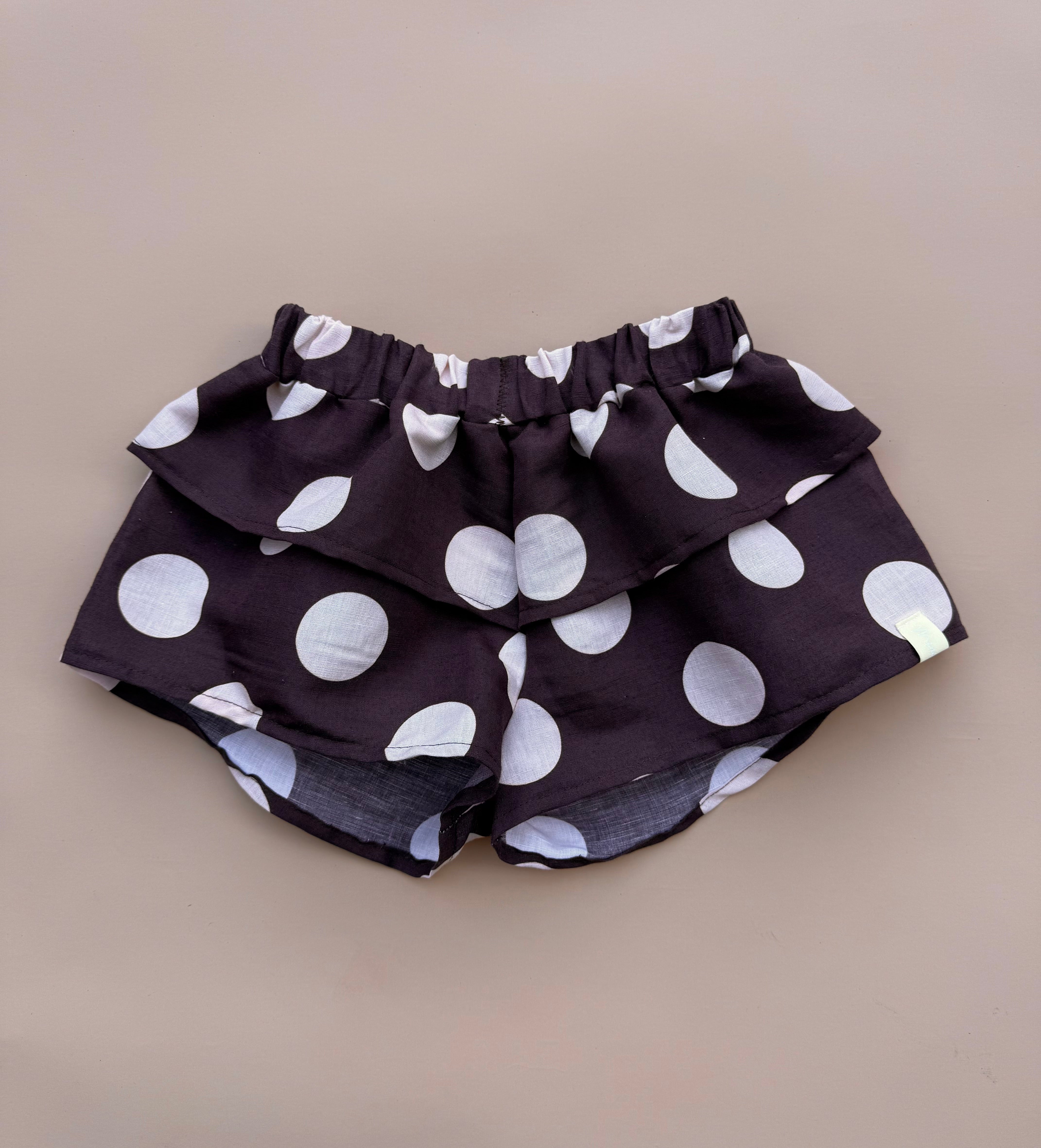 Kendall Shorts - Aubergine Spot