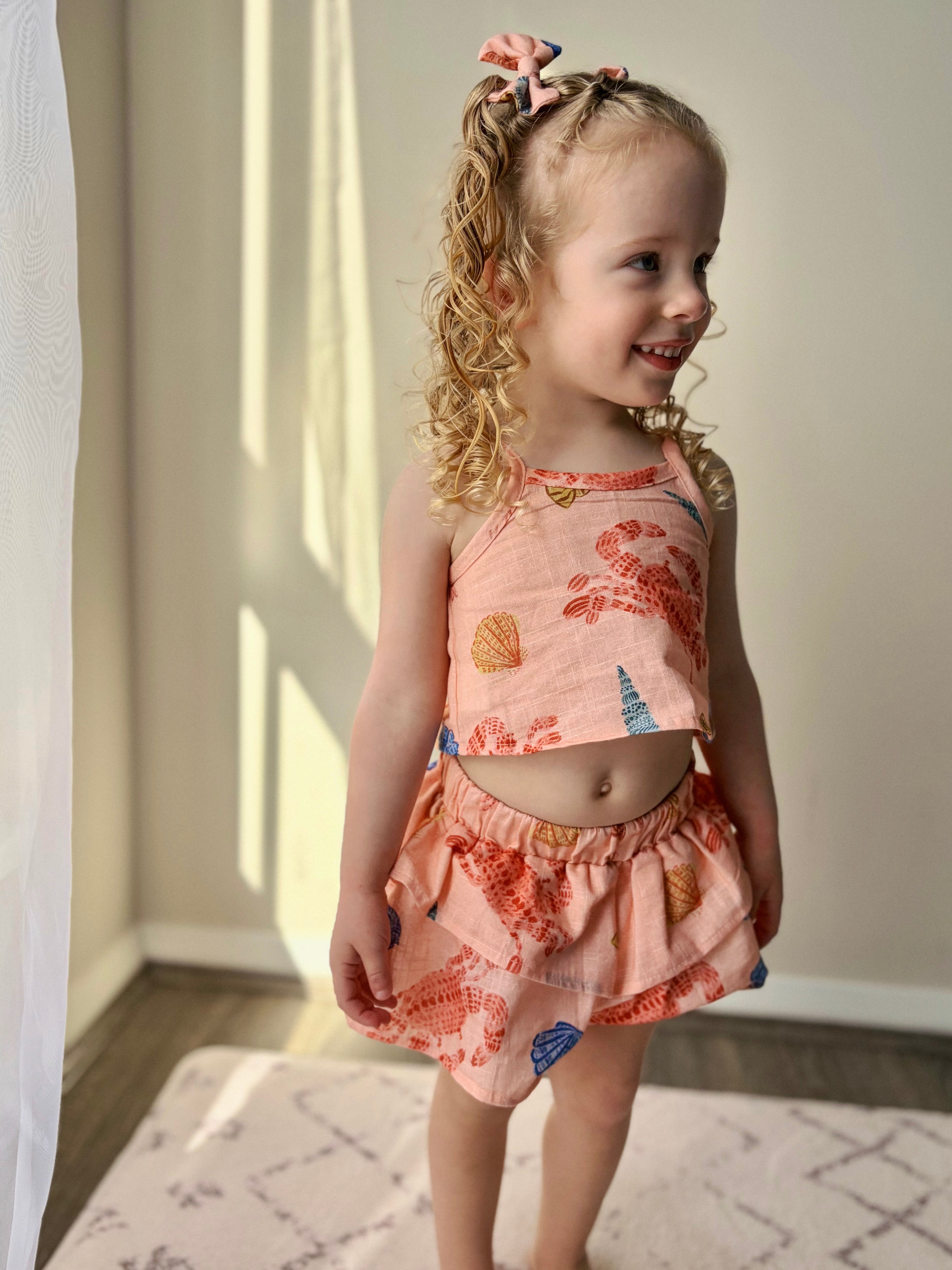 Cropped Cami - Lobster Party