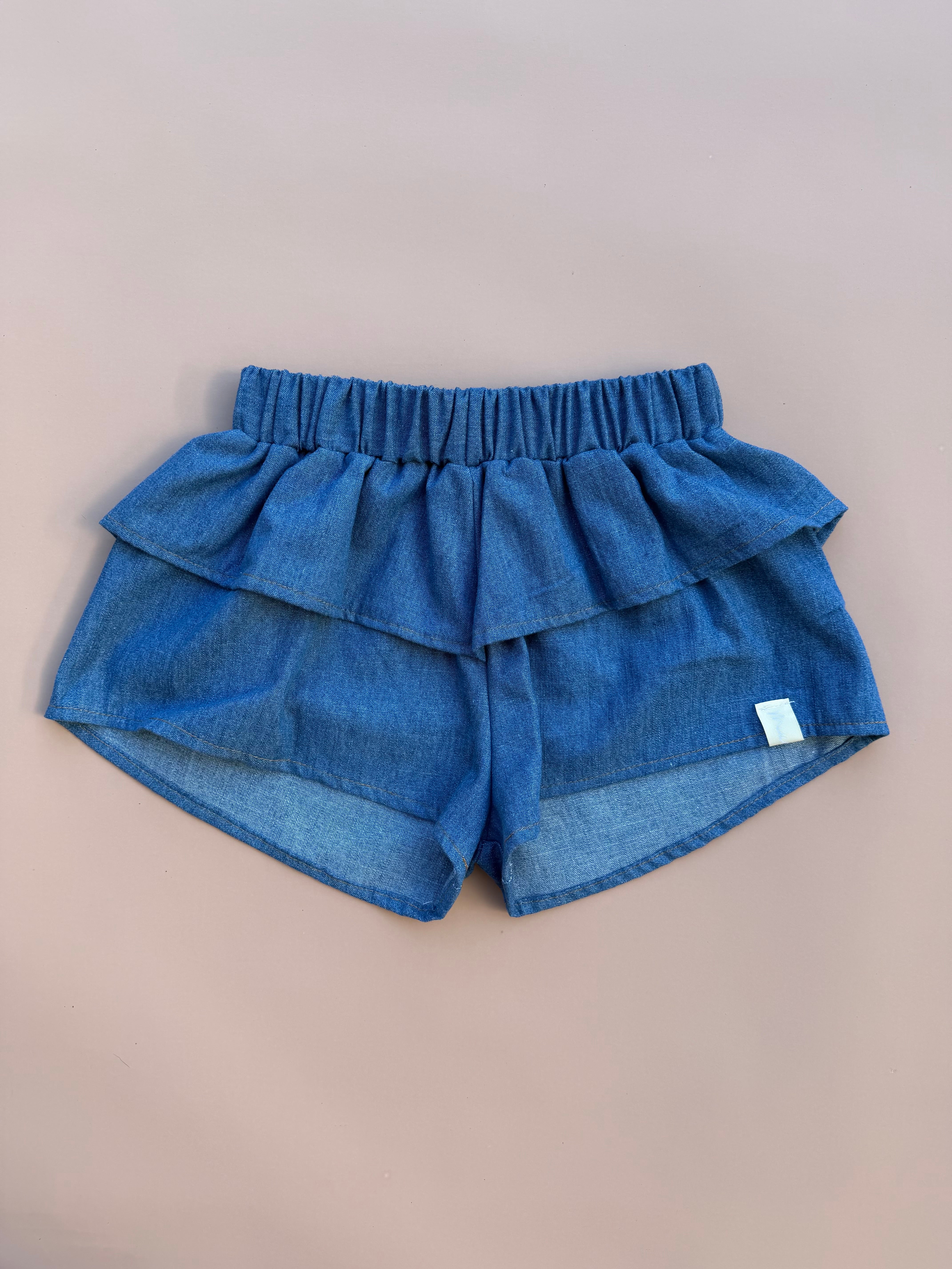Kendall Shorts - Denim