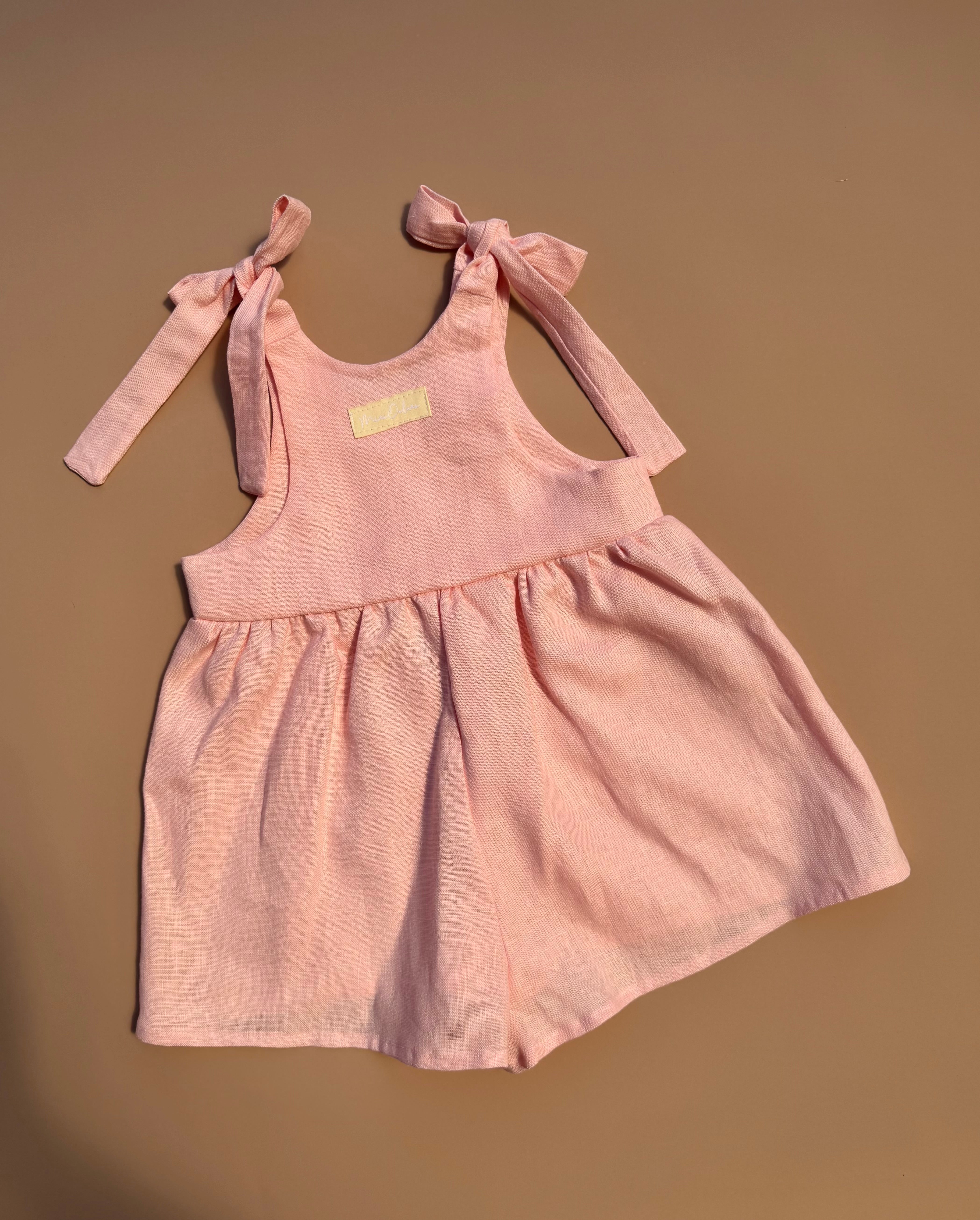 Hallie Playsuit - Candy Linen