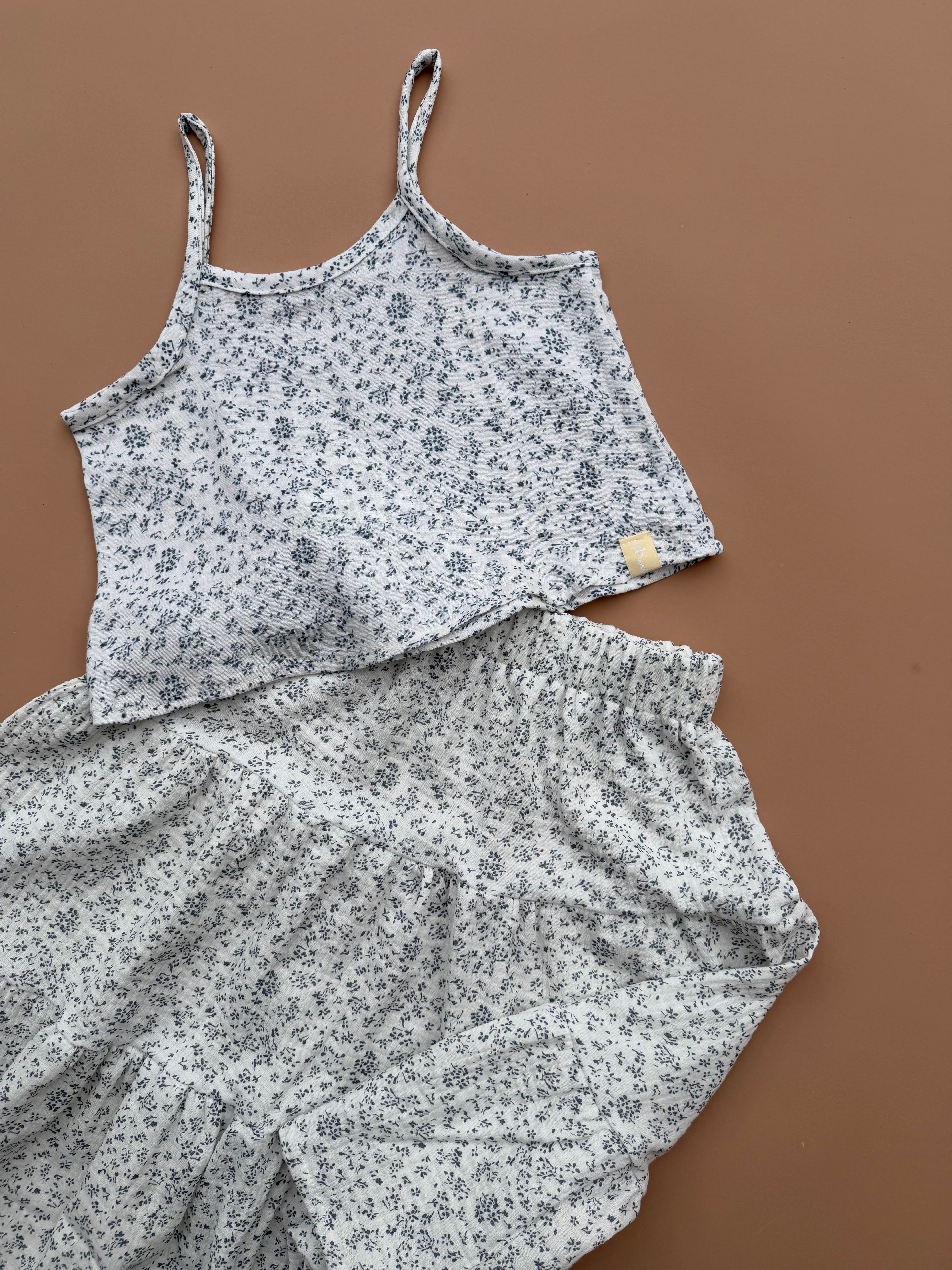 Cropped Cami - Vintage Floral