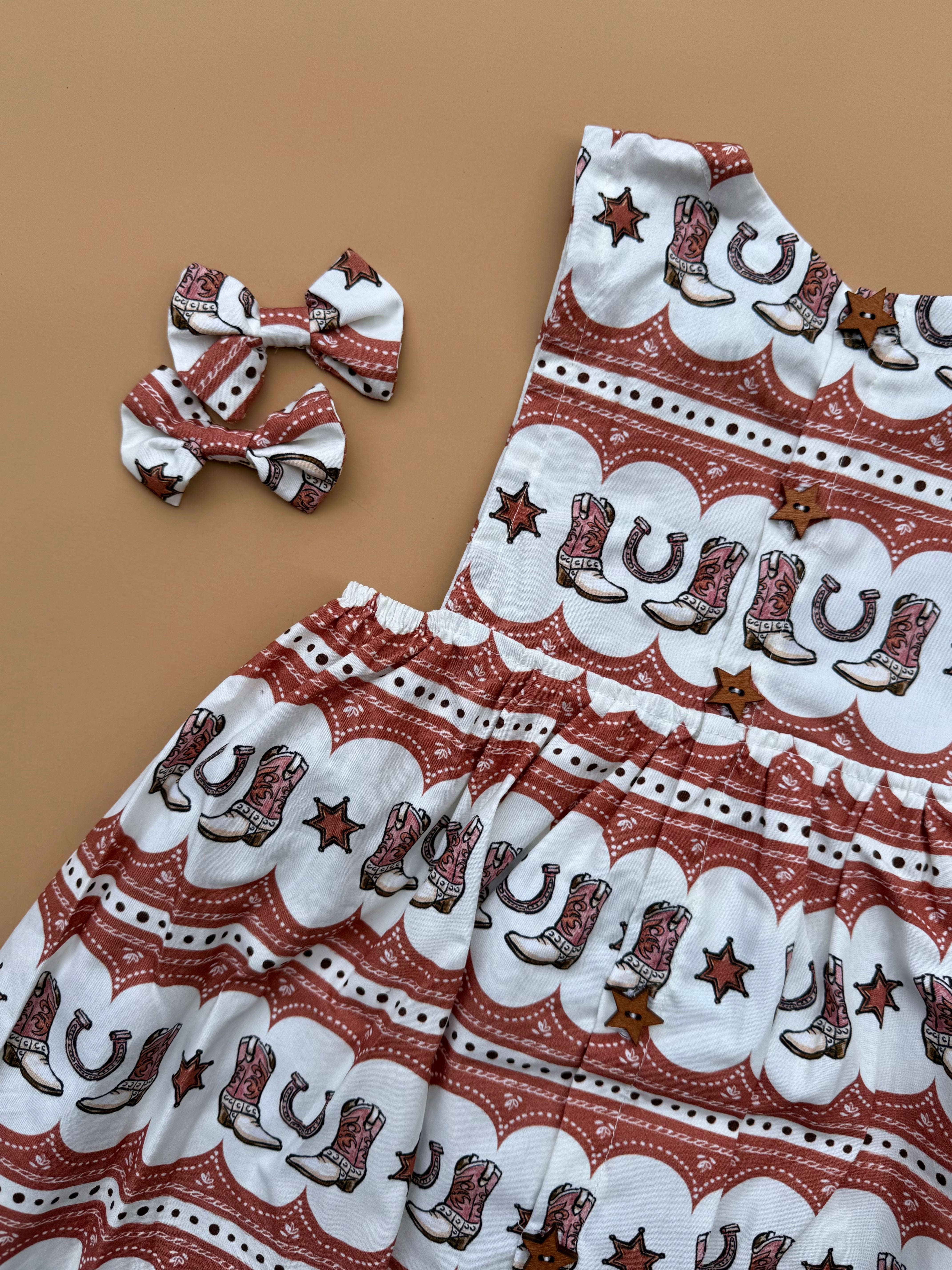 Minna Dress - Bootscootin Baby