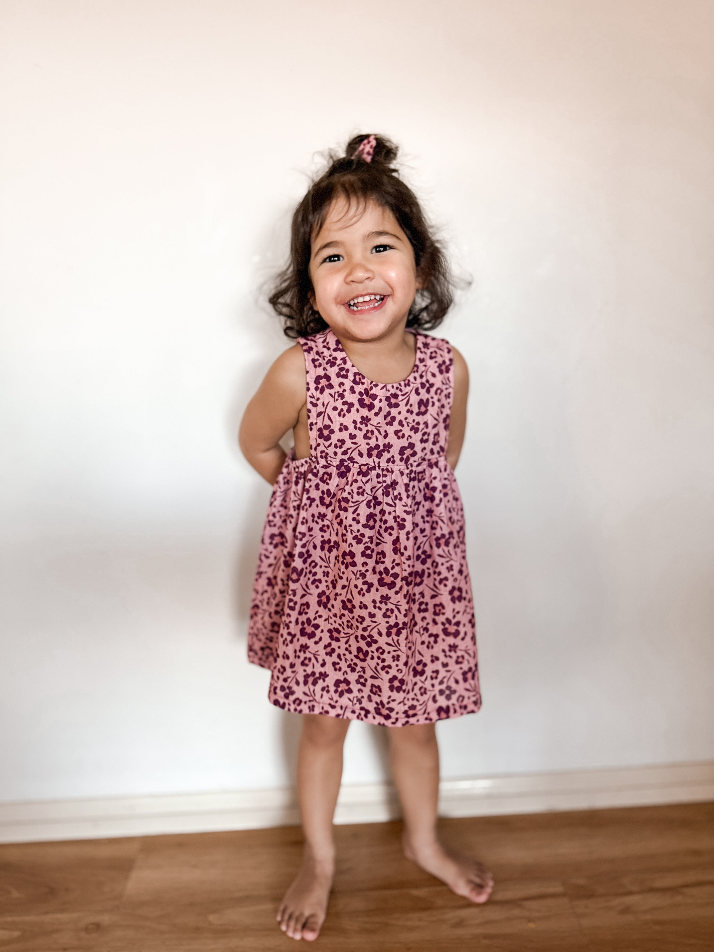 Minna Dress - Animal Floral