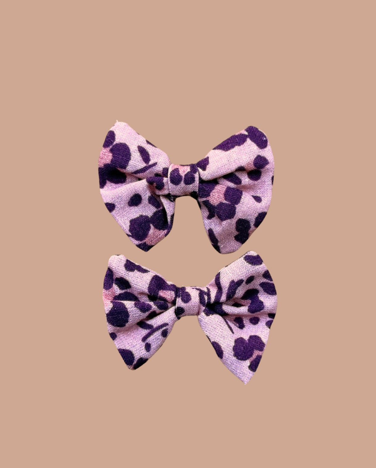 Bow Clip Set - Animal Floral