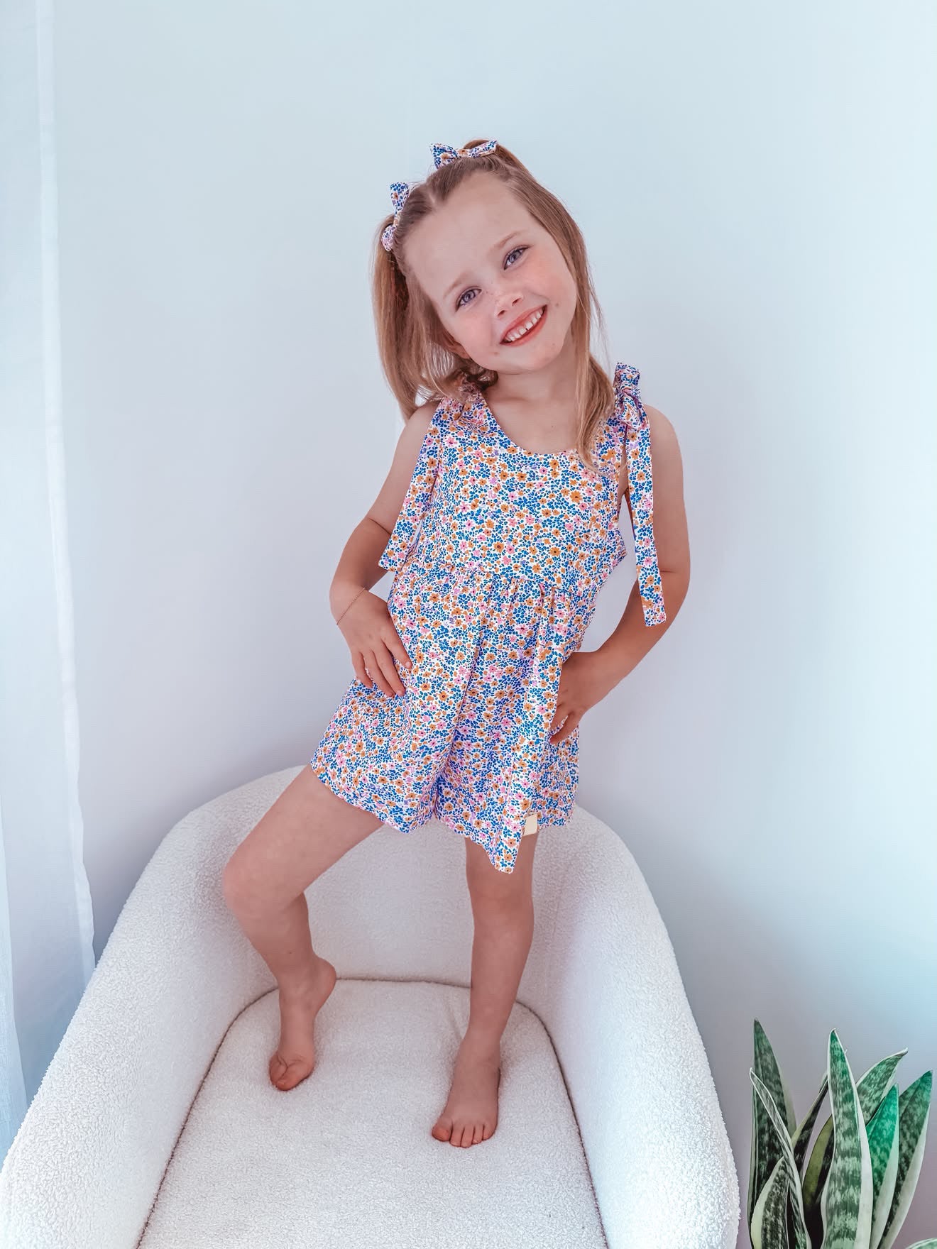 Hallie Playsuit - Summer Floral