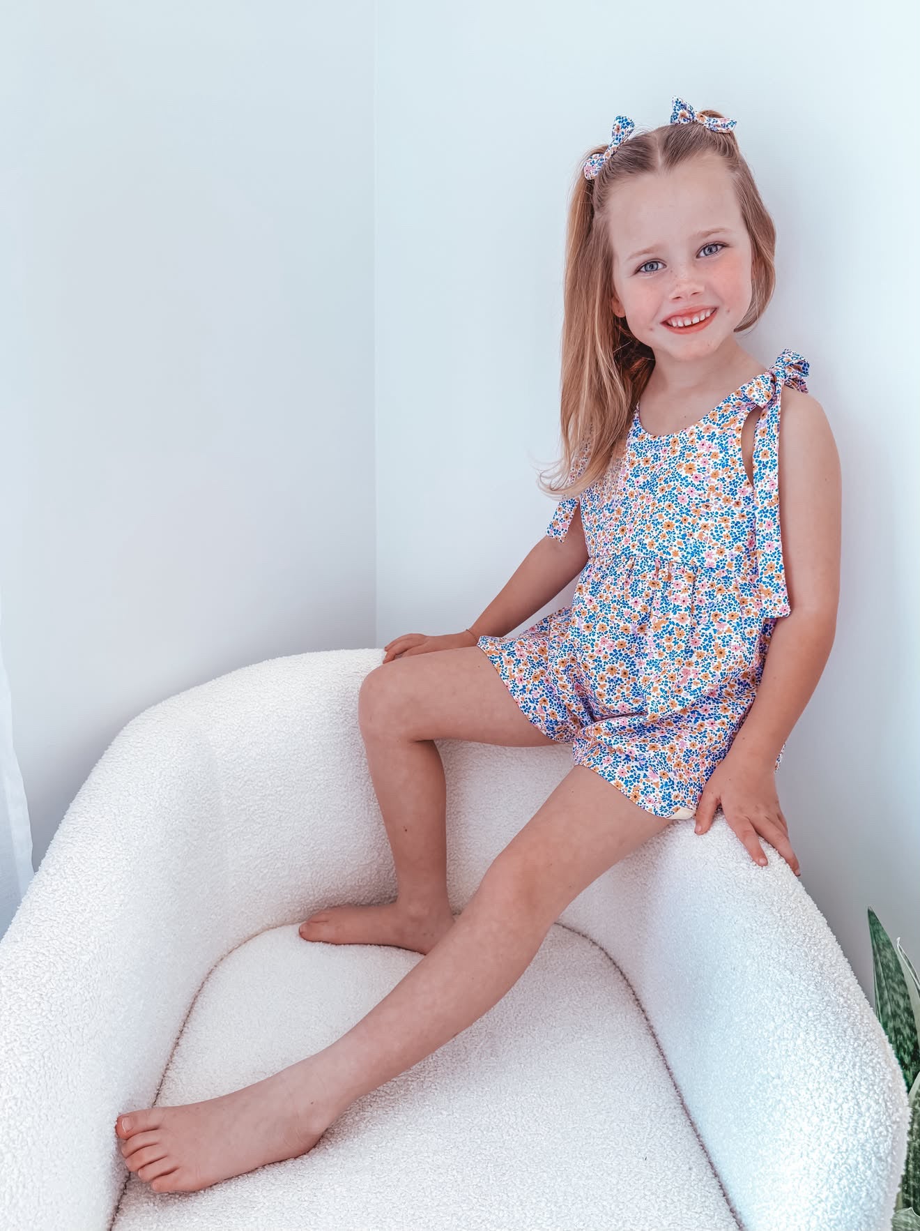 Hallie Playsuit - Summer Floral