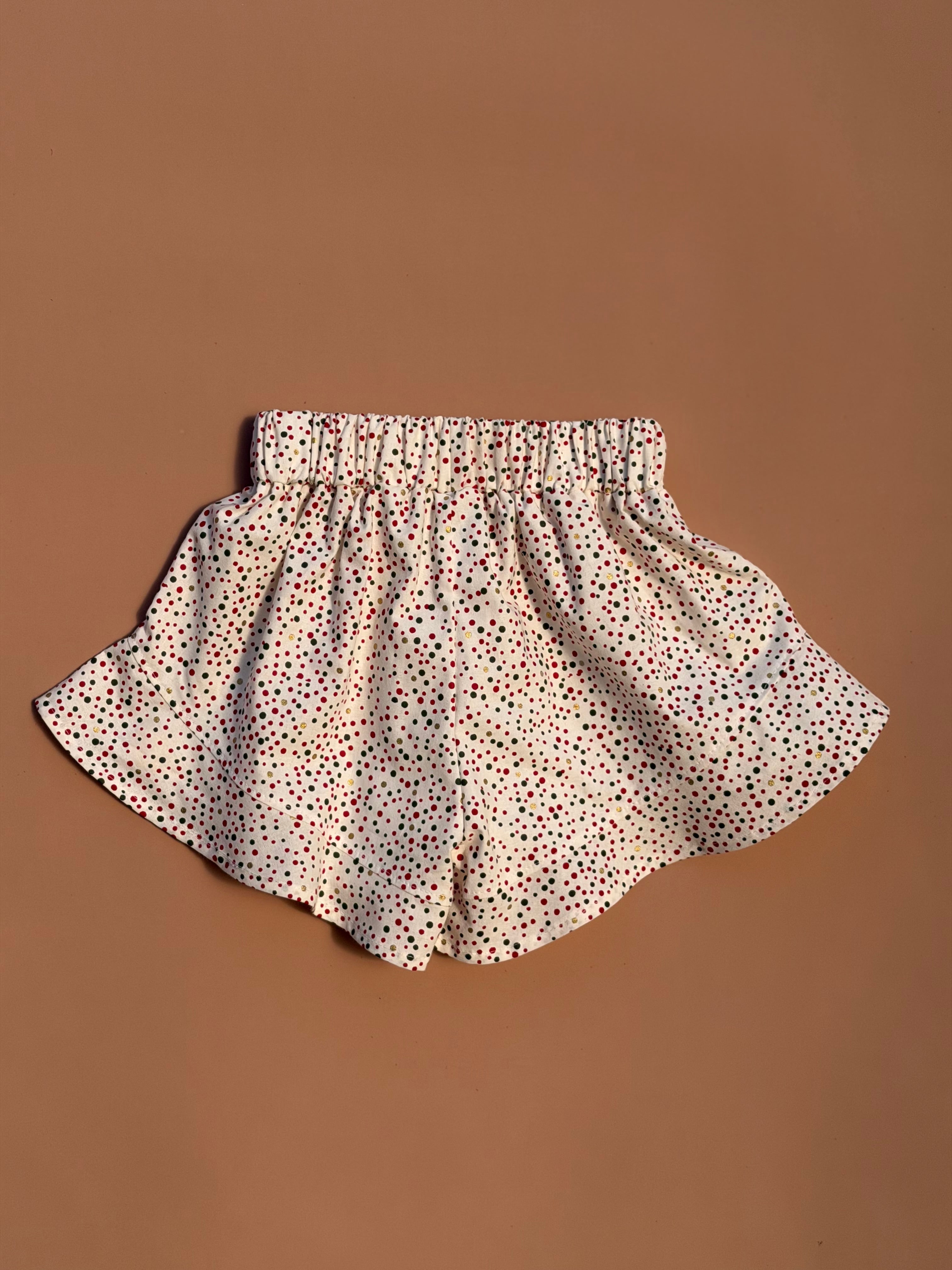 Mimi Shorts - Festive Ditsy Spots